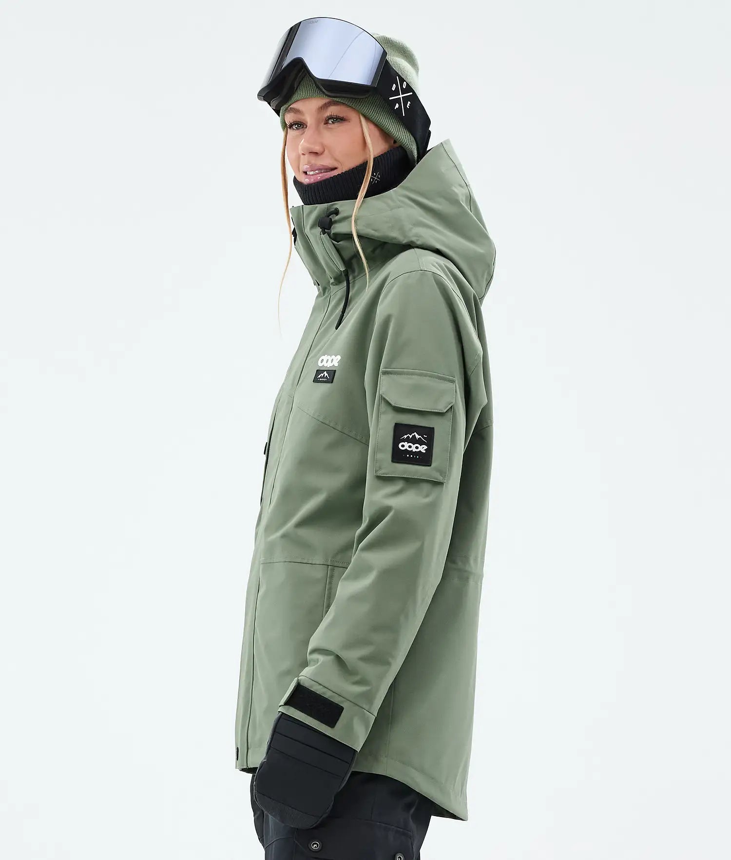 Adept W Snowboard Jacket Women Moss Green