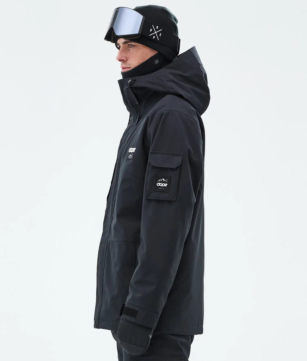 Adept Snowboard Jacket Men Blackout
