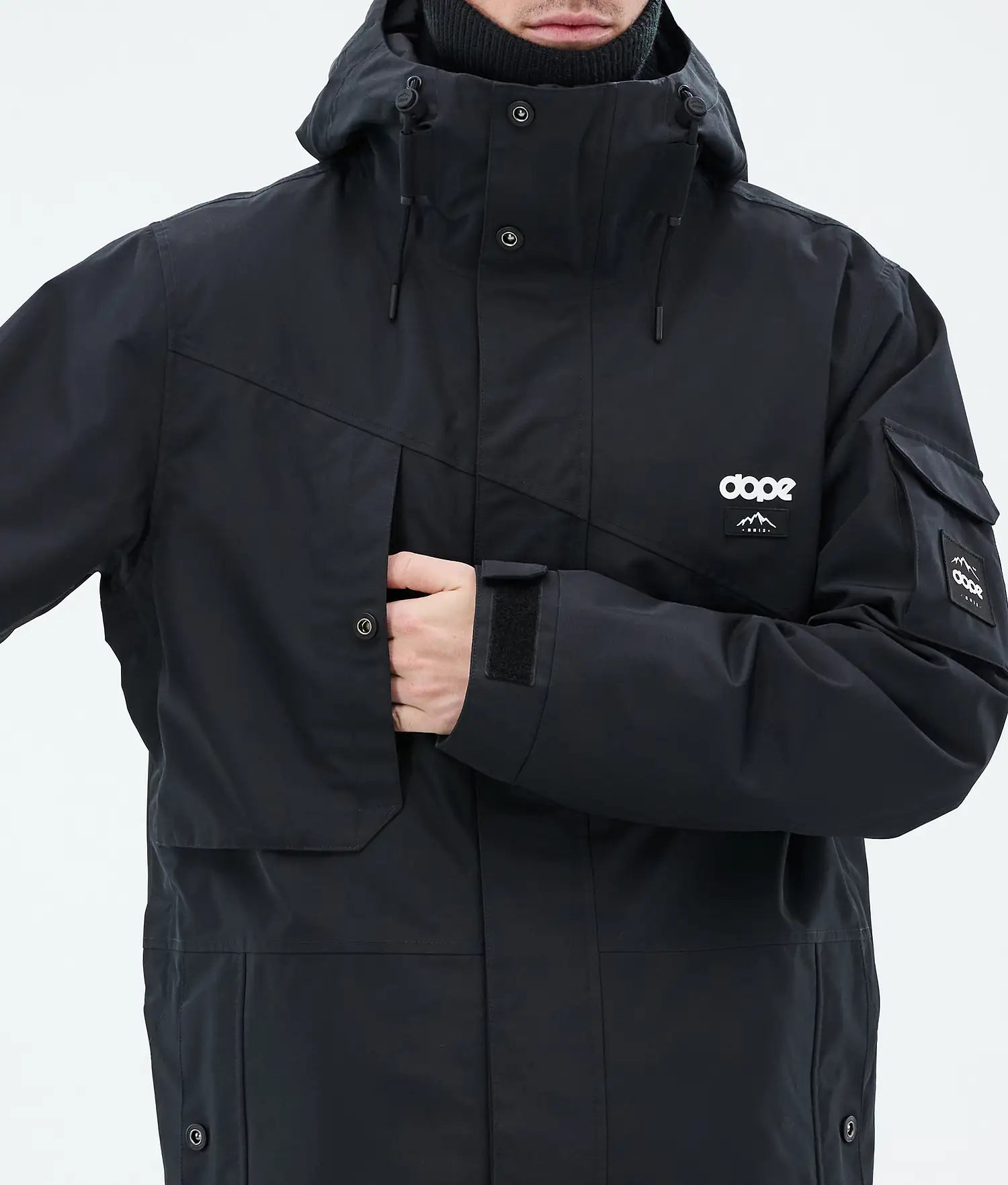 Adept Snowboard Jacket Men Blackout