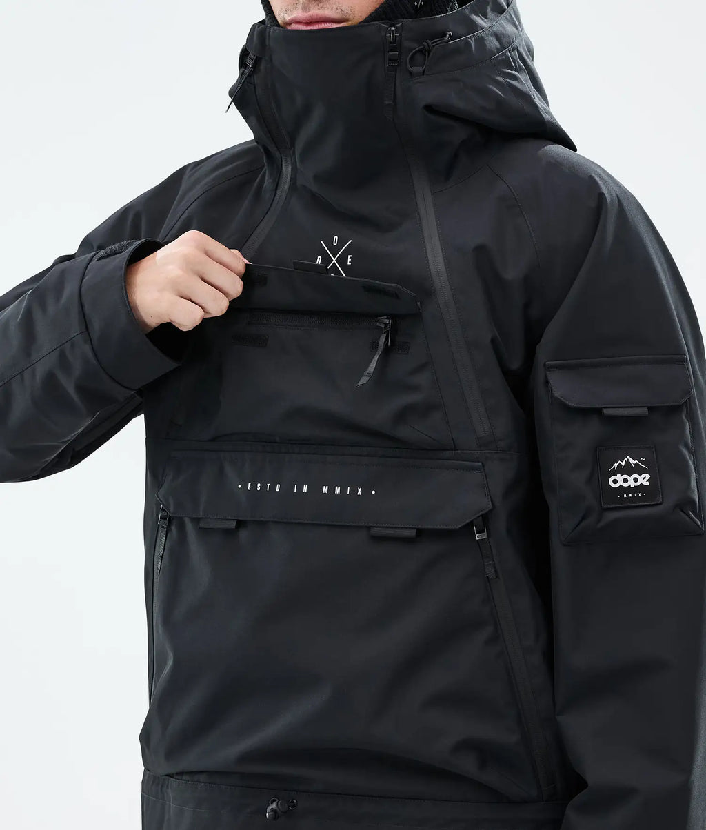 Akin Snowboard Jacket Men Black