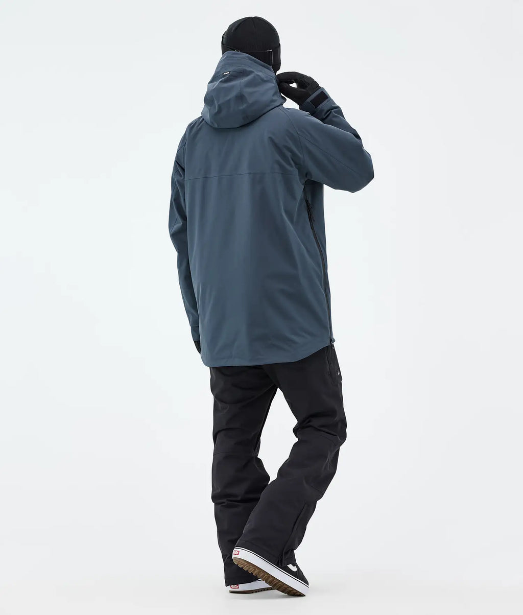 Akin Snowboard Jacket Men Metal Blue