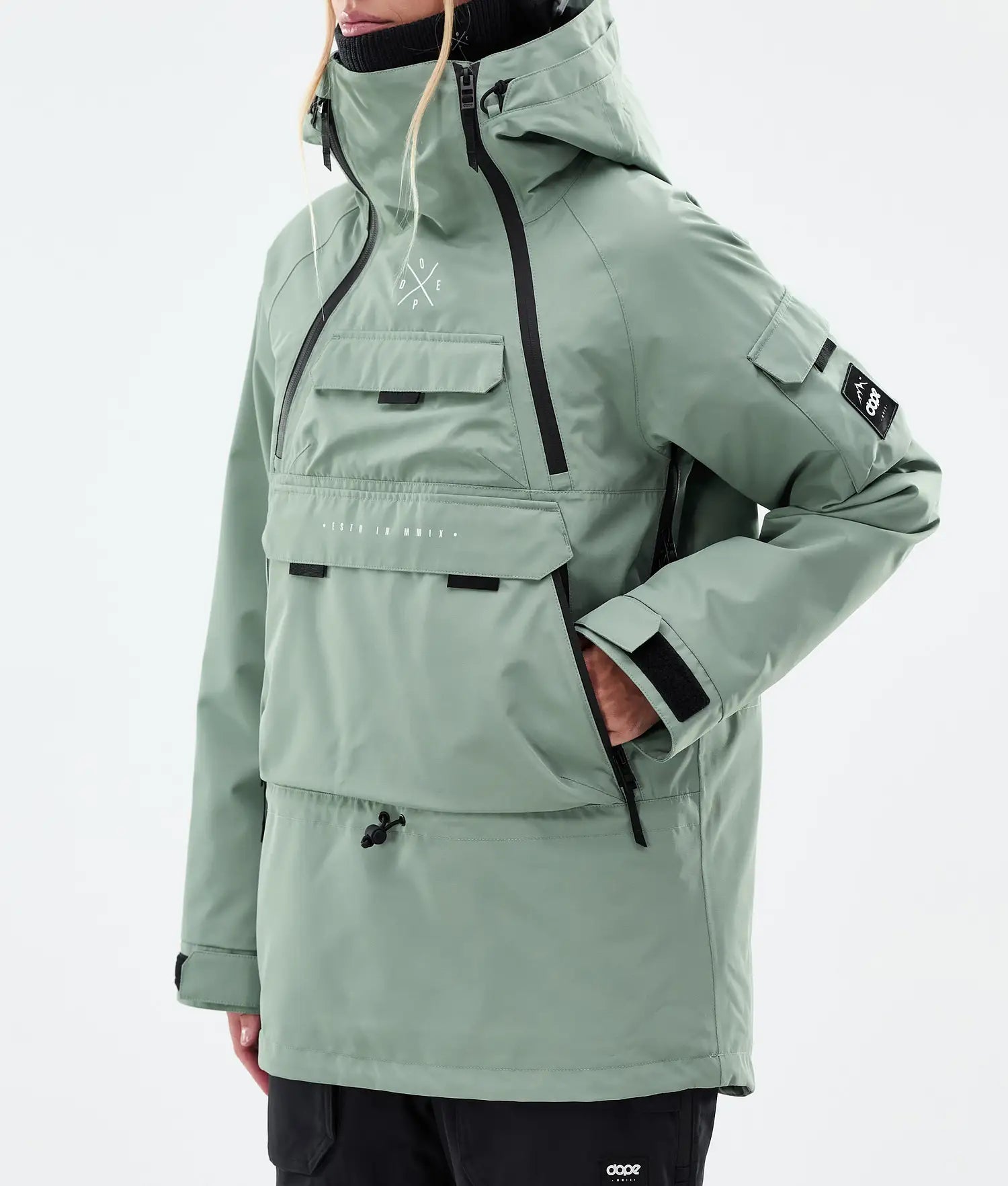 Akin W Snowboard Jacket Women Faded Green