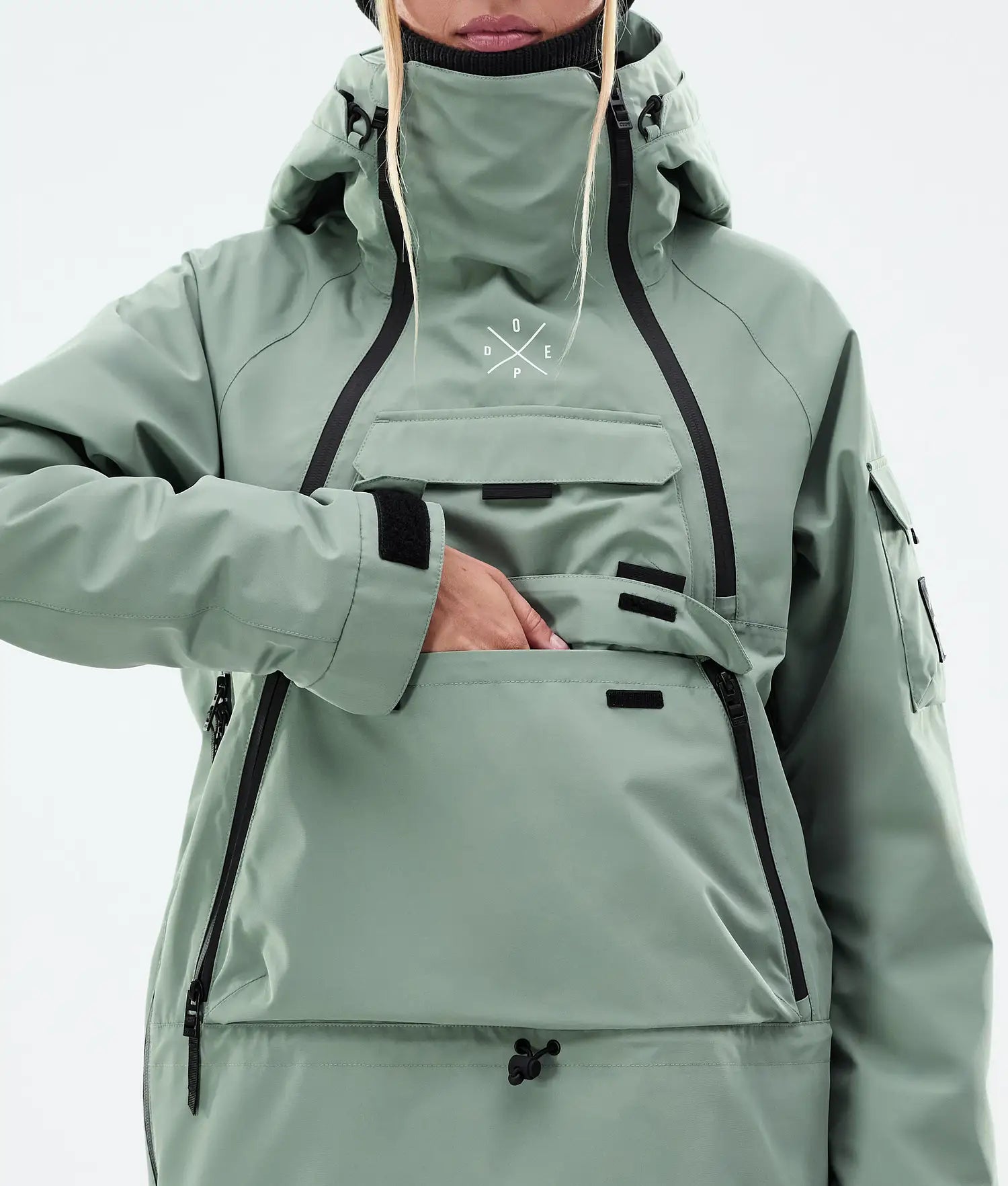 Akin W Snowboard Jacket Women Faded Green
