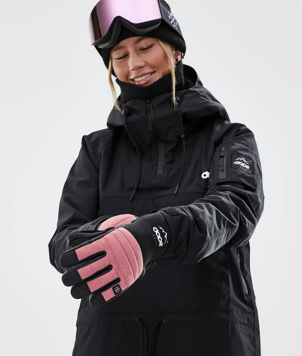 Ace 22 Ski Gloves Pink