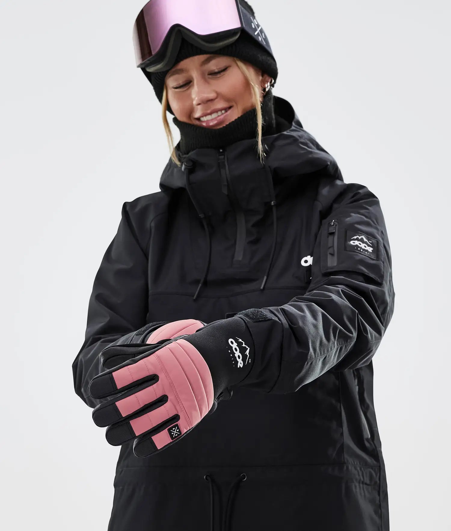 Ace 22 Ski Gloves Pink
