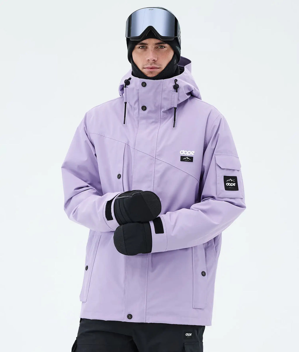 Adept Snowboard Jacket Men Faded Violet