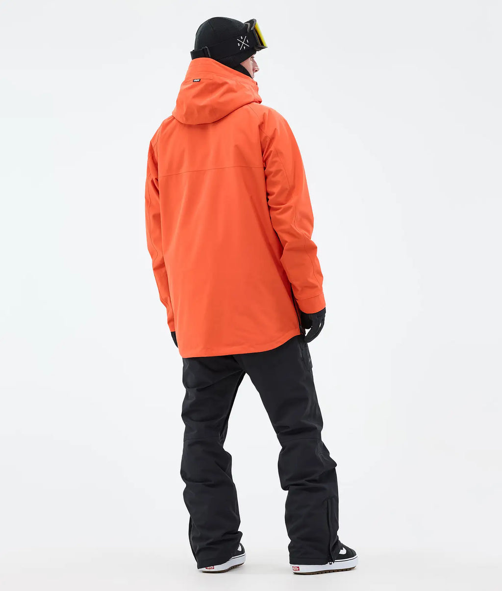 Akin Snowboard Jacket Men Orange