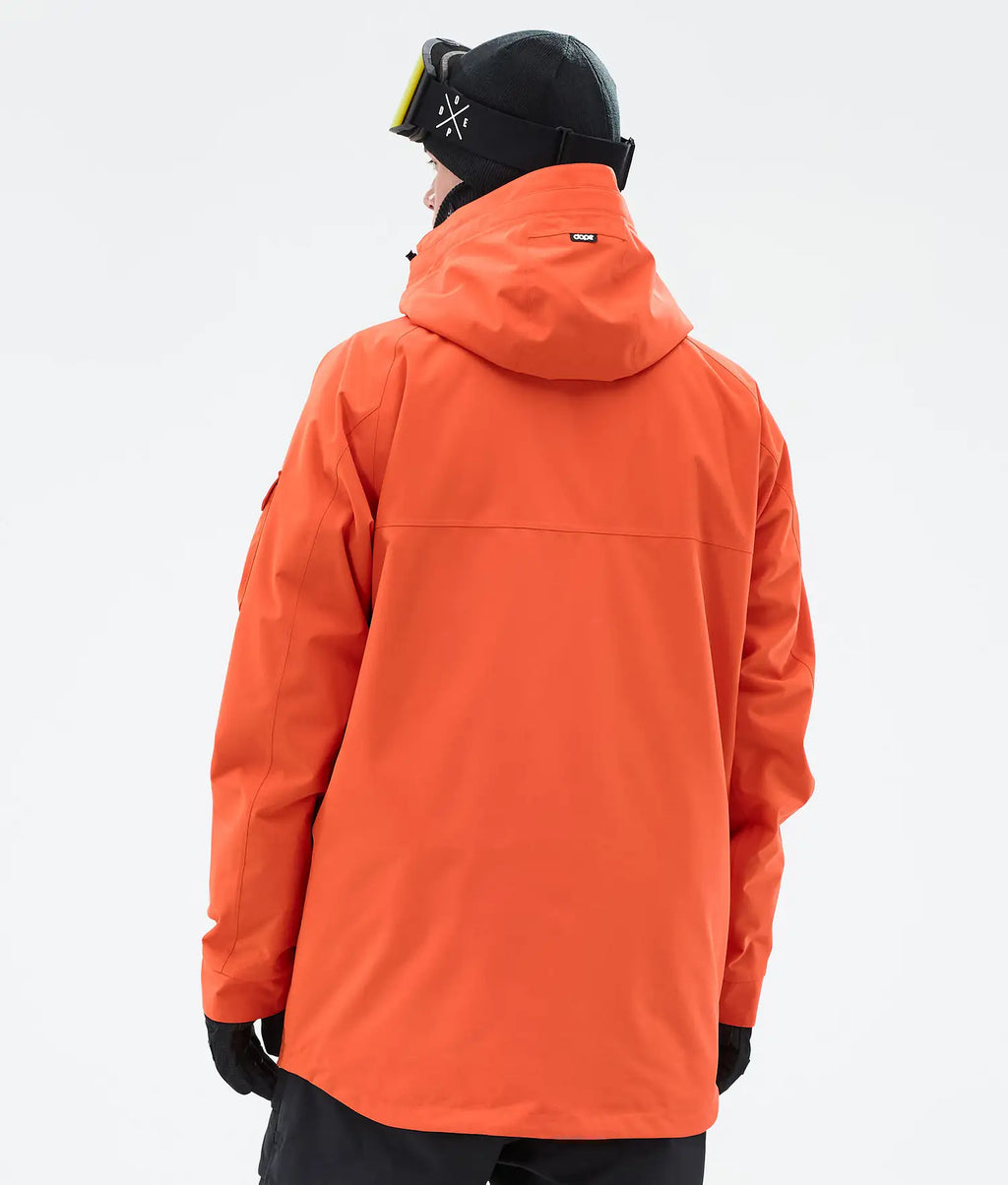 Akin Snowboard Jacket Men Orange