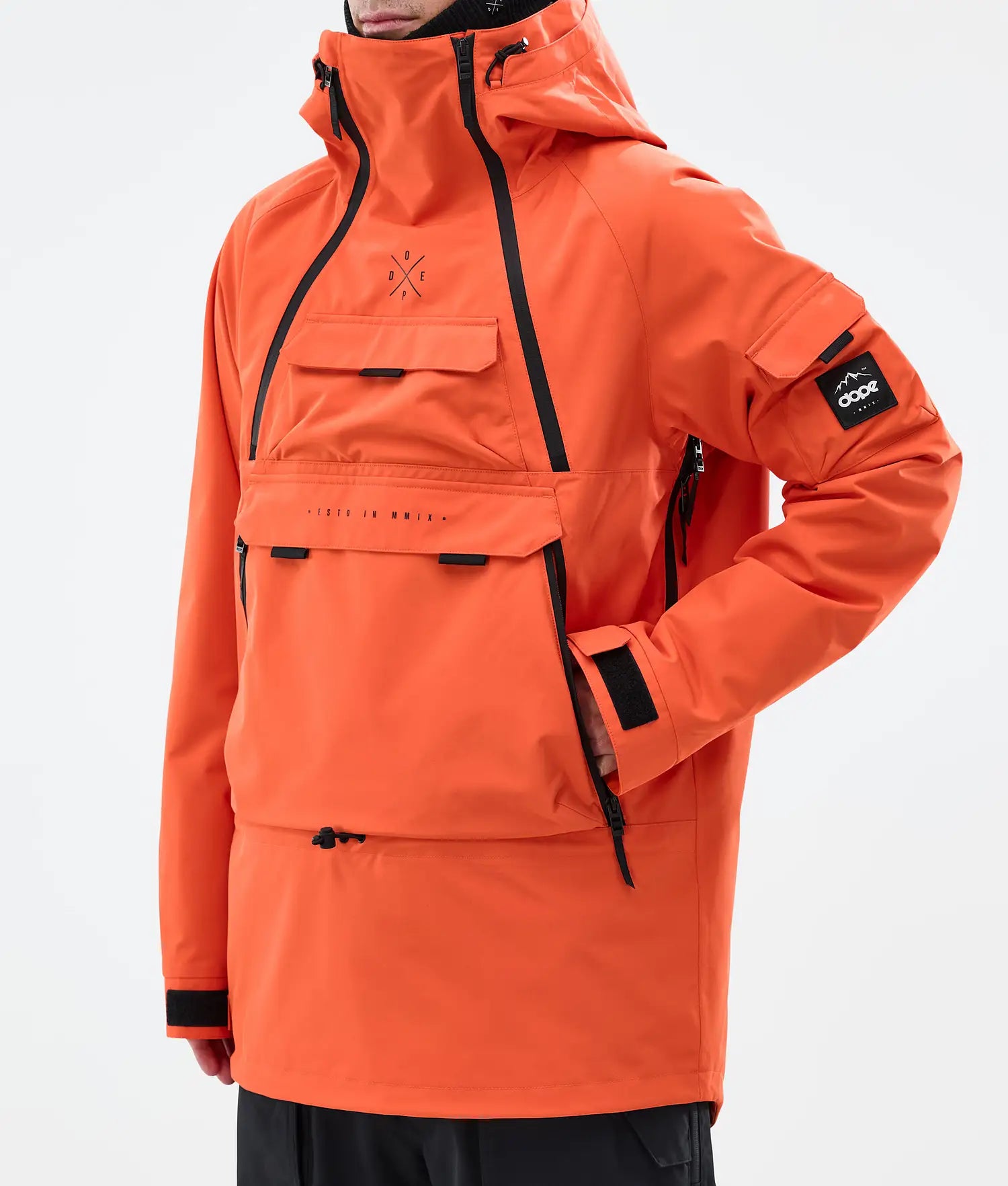 Akin Snowboard Jacket Men Orange