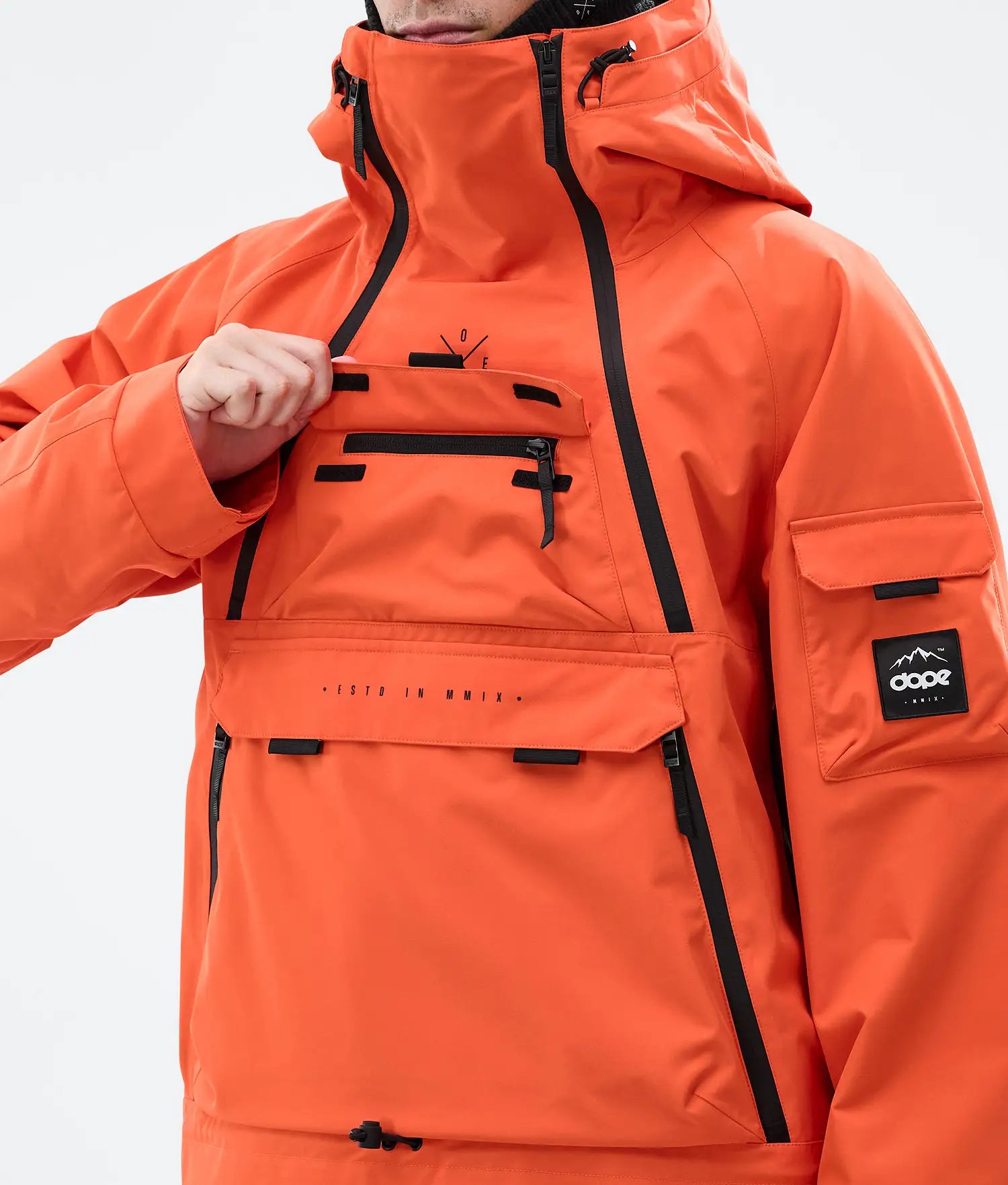 Akin Snowboard Jacket Men Orange