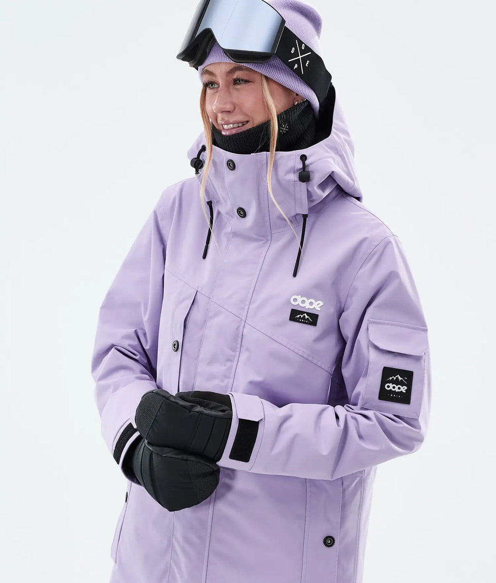 Adept W Snowboard Jacket Women Faded Violet