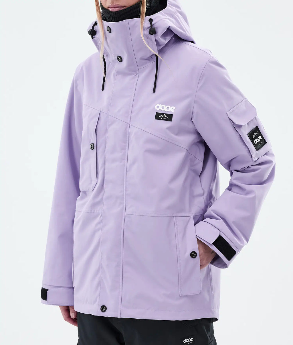 Adept W Snowboard Jacket Women Faded Violet