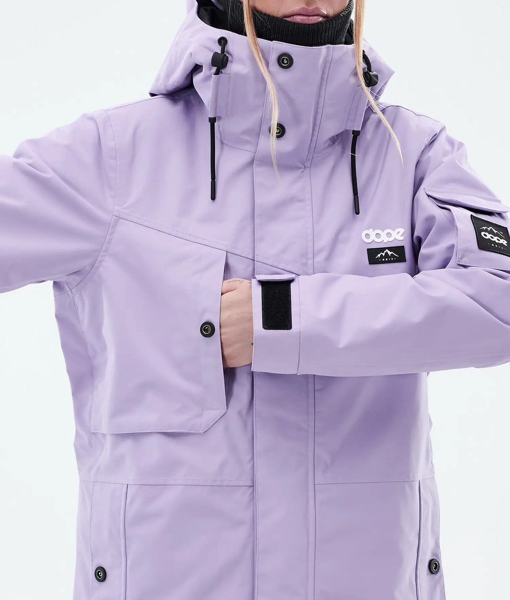 Adept W Snowboard Jacket Women Faded Violet