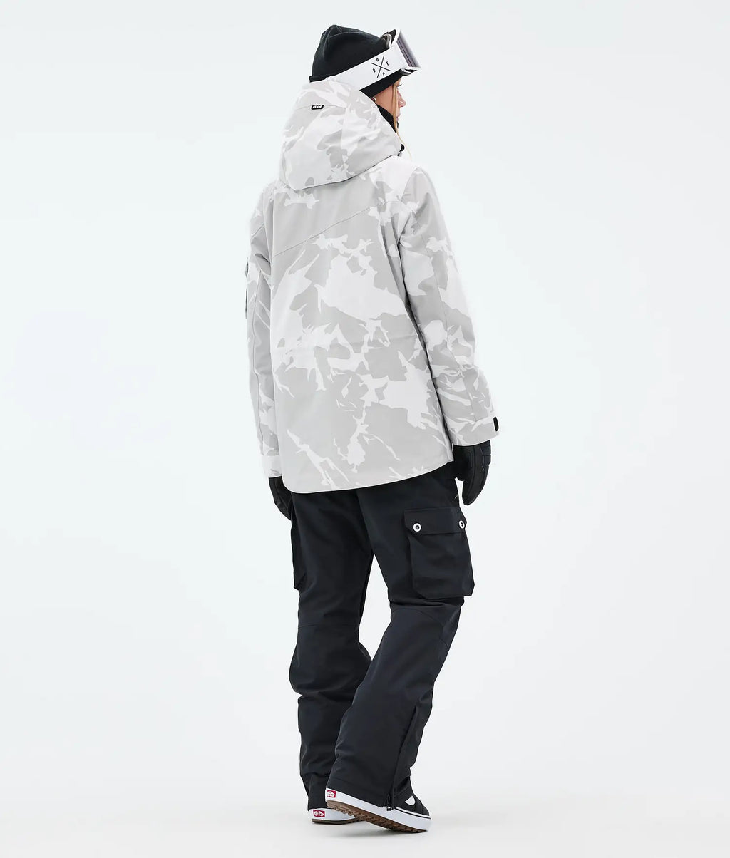 Adept W Snowboard Jacket Women Grey Camo