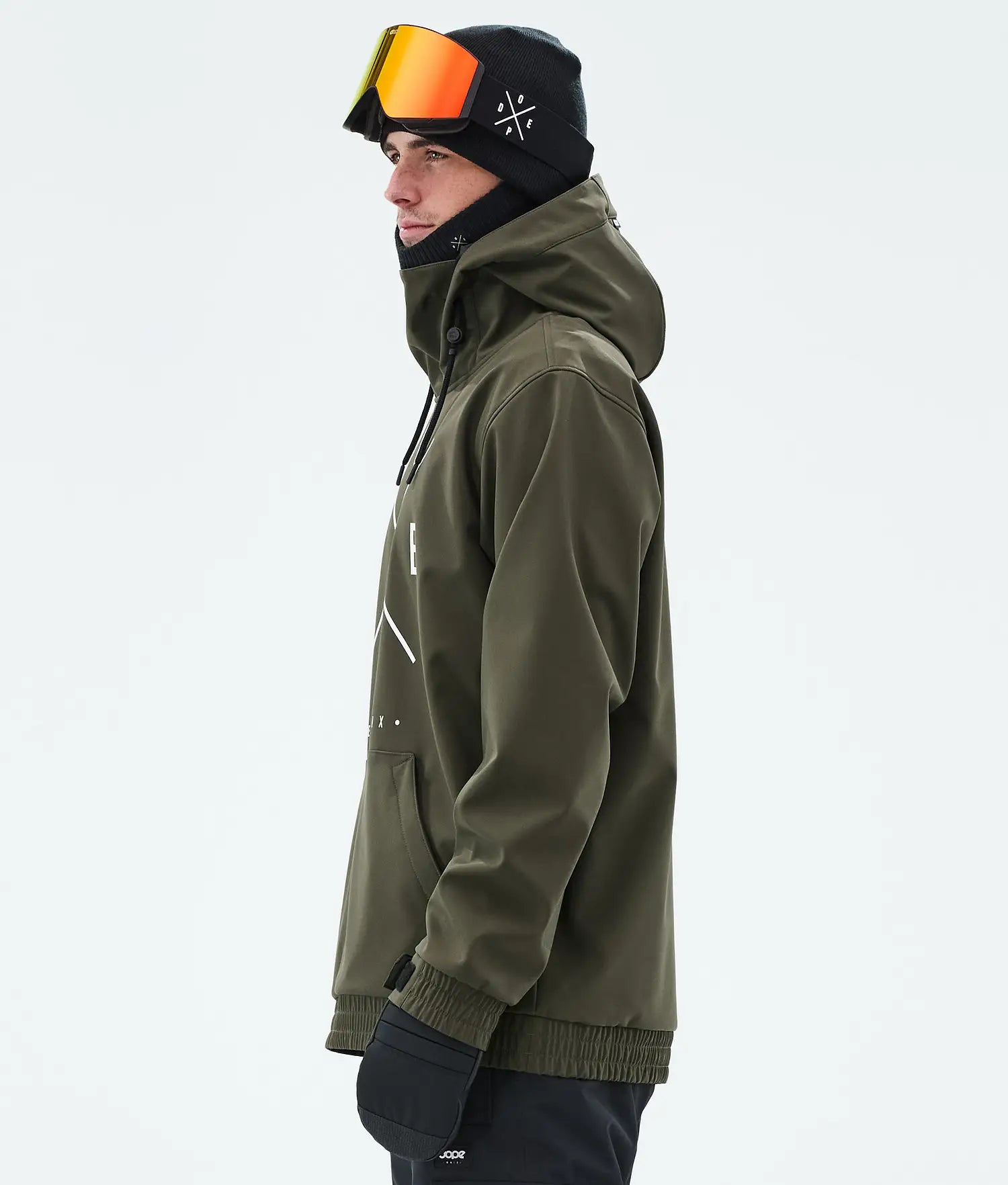 Yeti Snowboard Jacket Men 2X-Up Olive Green