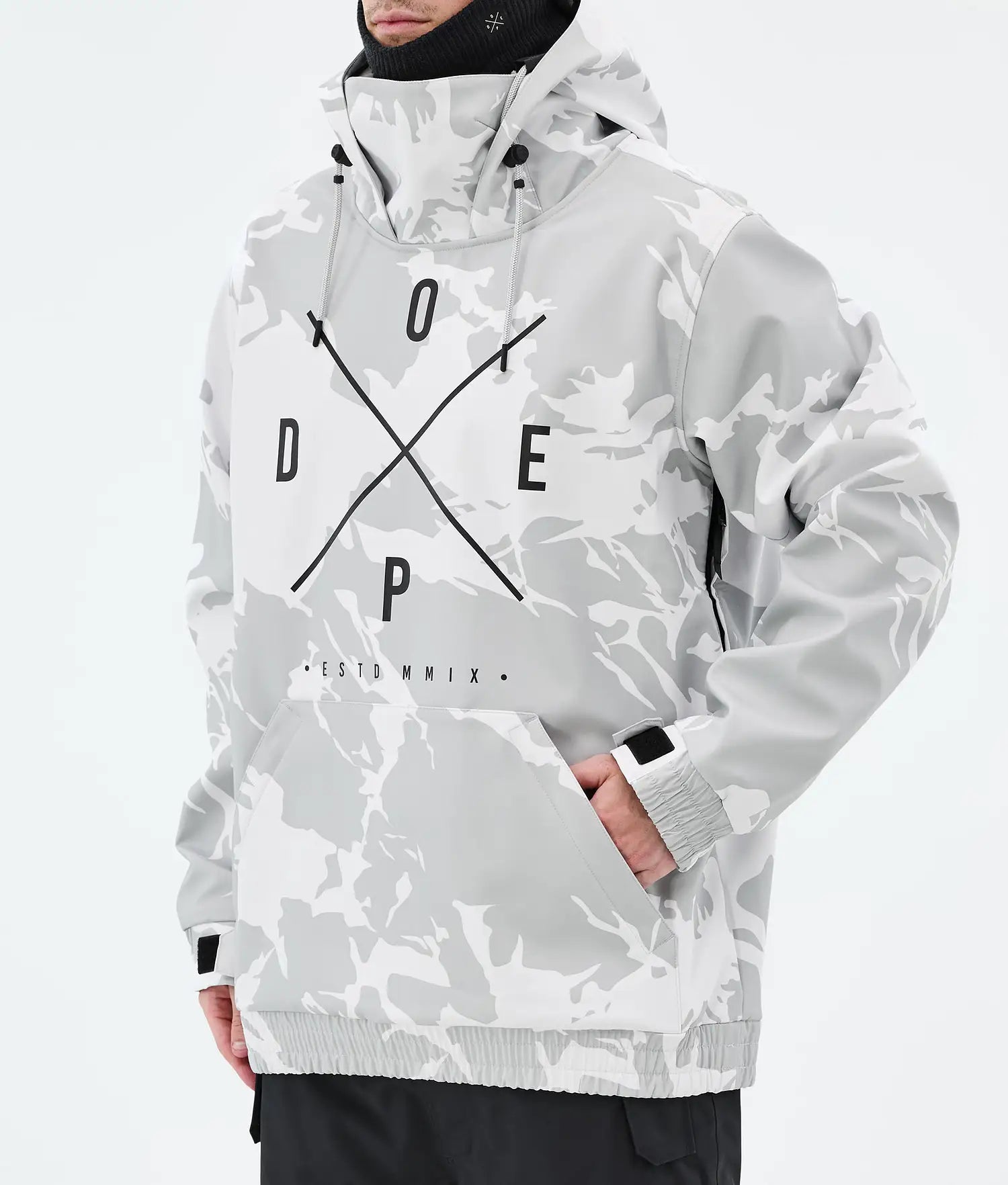 Yeti Snowboard Jacket Men 2X-Up Grey Camo