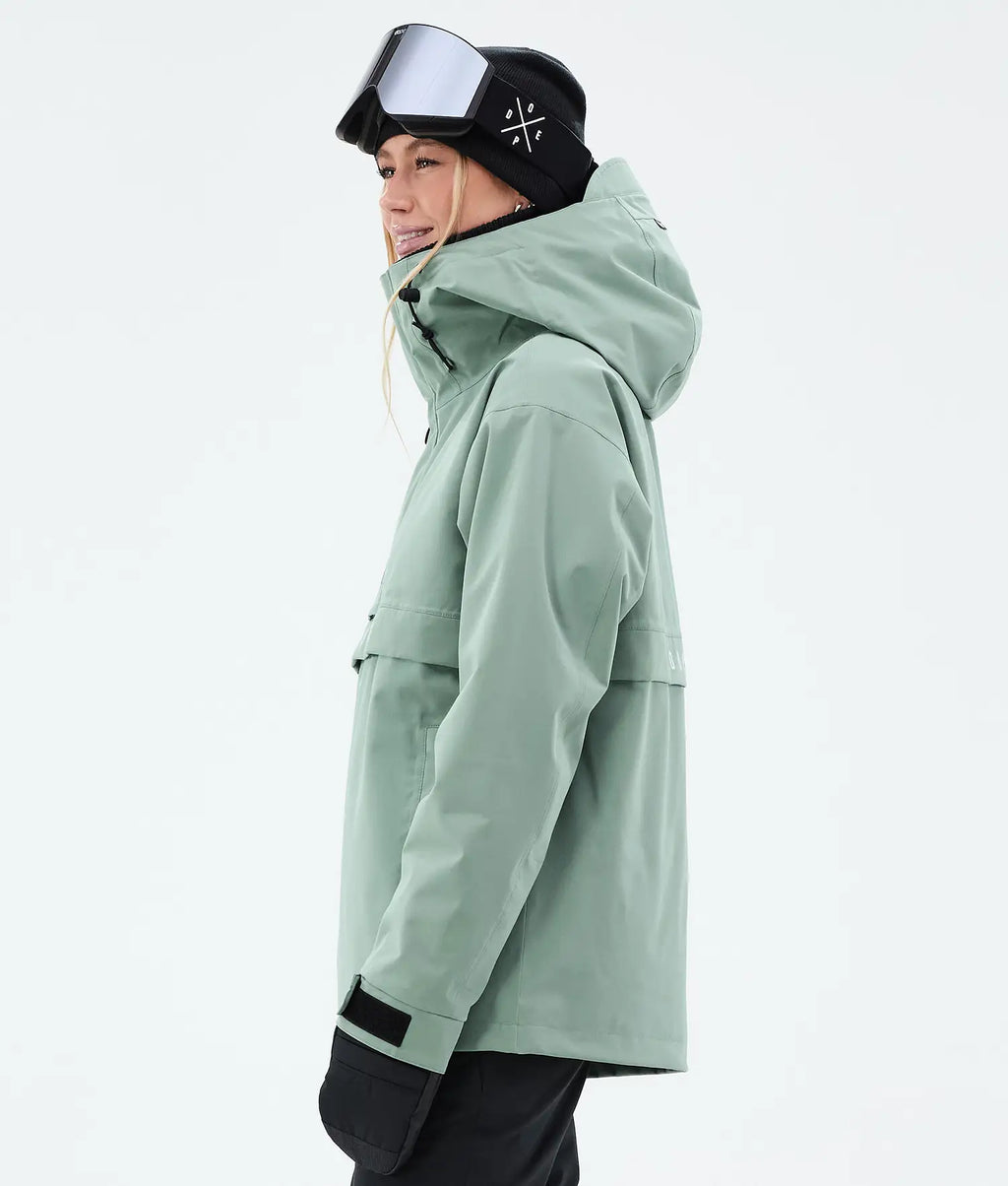 Legacy W Snowboard Jacket Women Faded Green