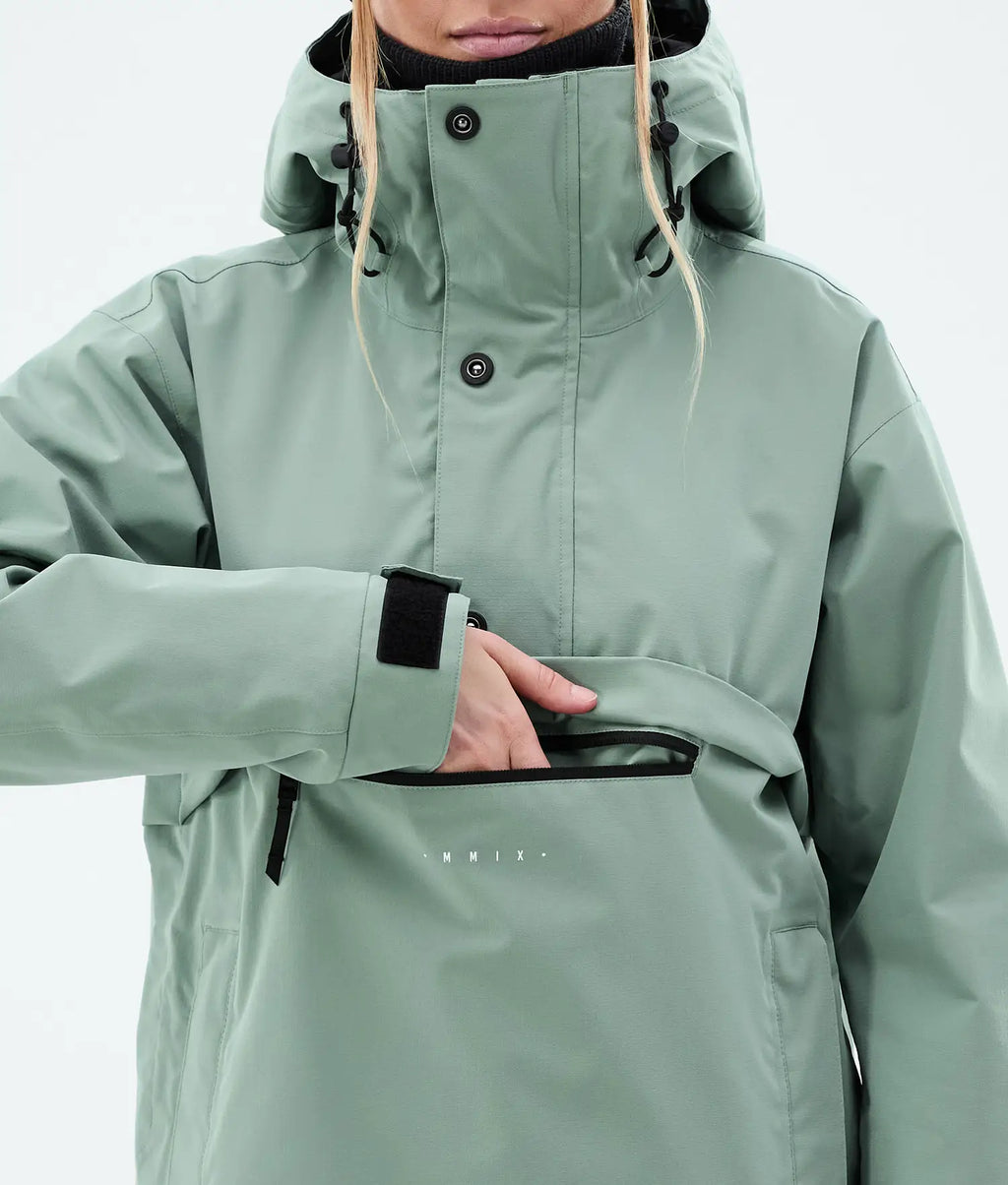 Legacy W Snowboard Jacket Women Faded Green