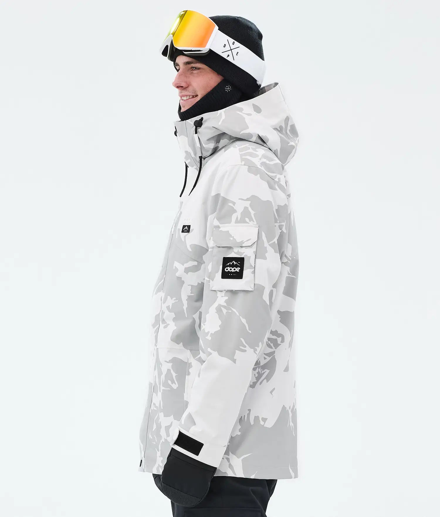 Adept Snowboard Jacket Men Grey Camo