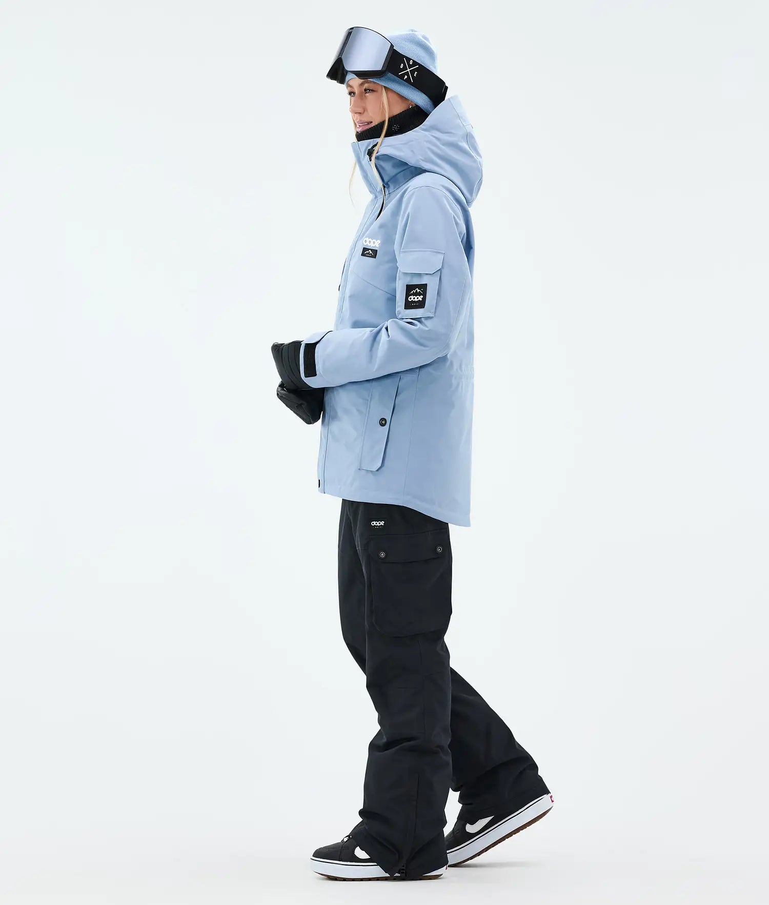 Adept W Snowboard Jacket Women Light Blue