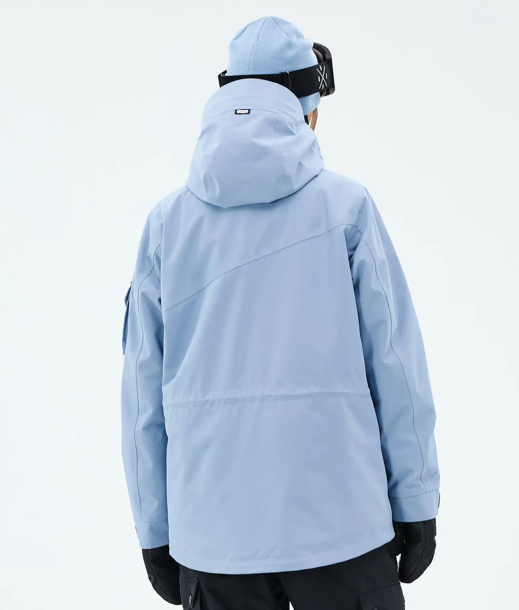 Adept W Snowboard Jacket Women Light Blue