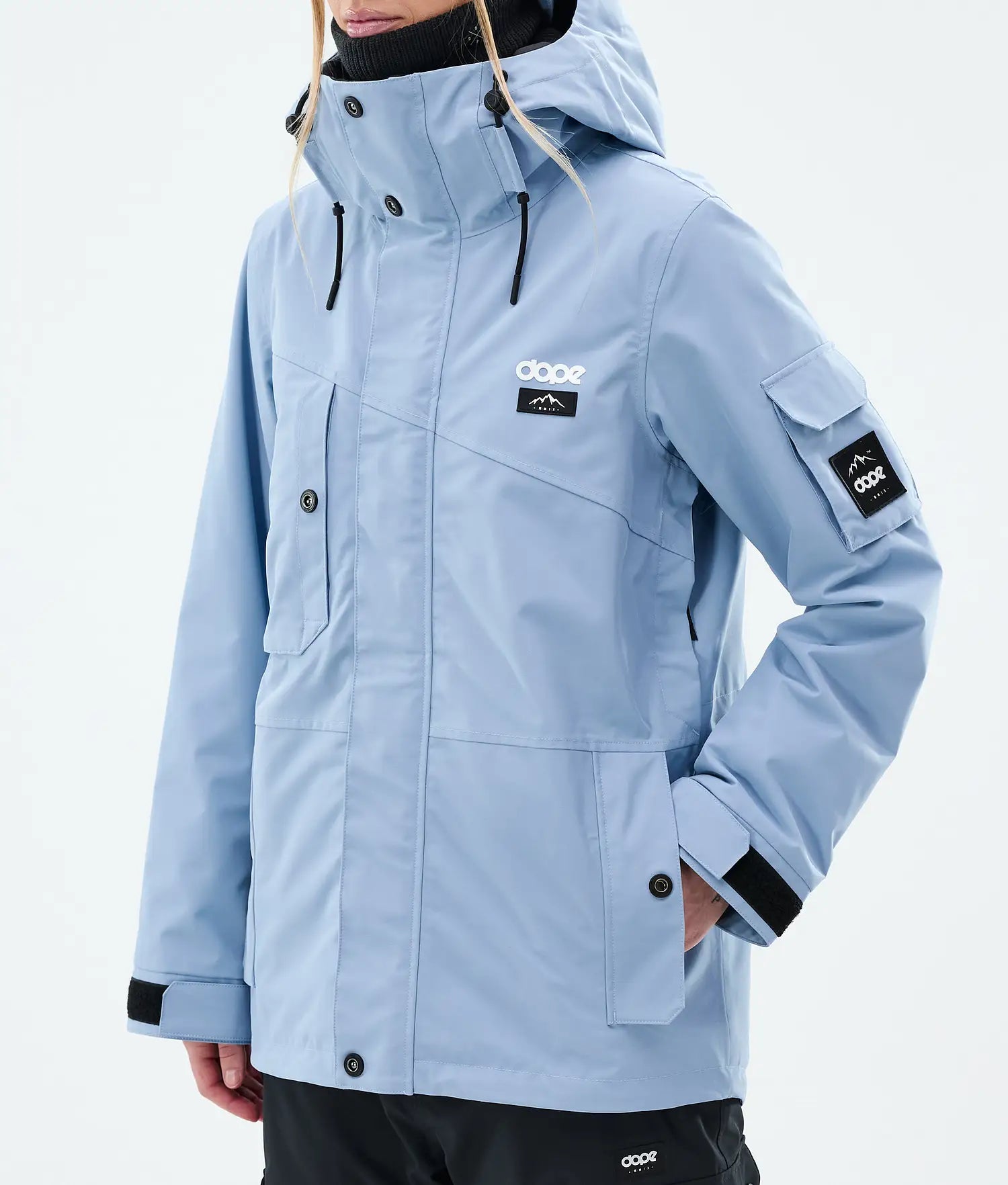 Adept W Snowboard Jacket Women Light Blue