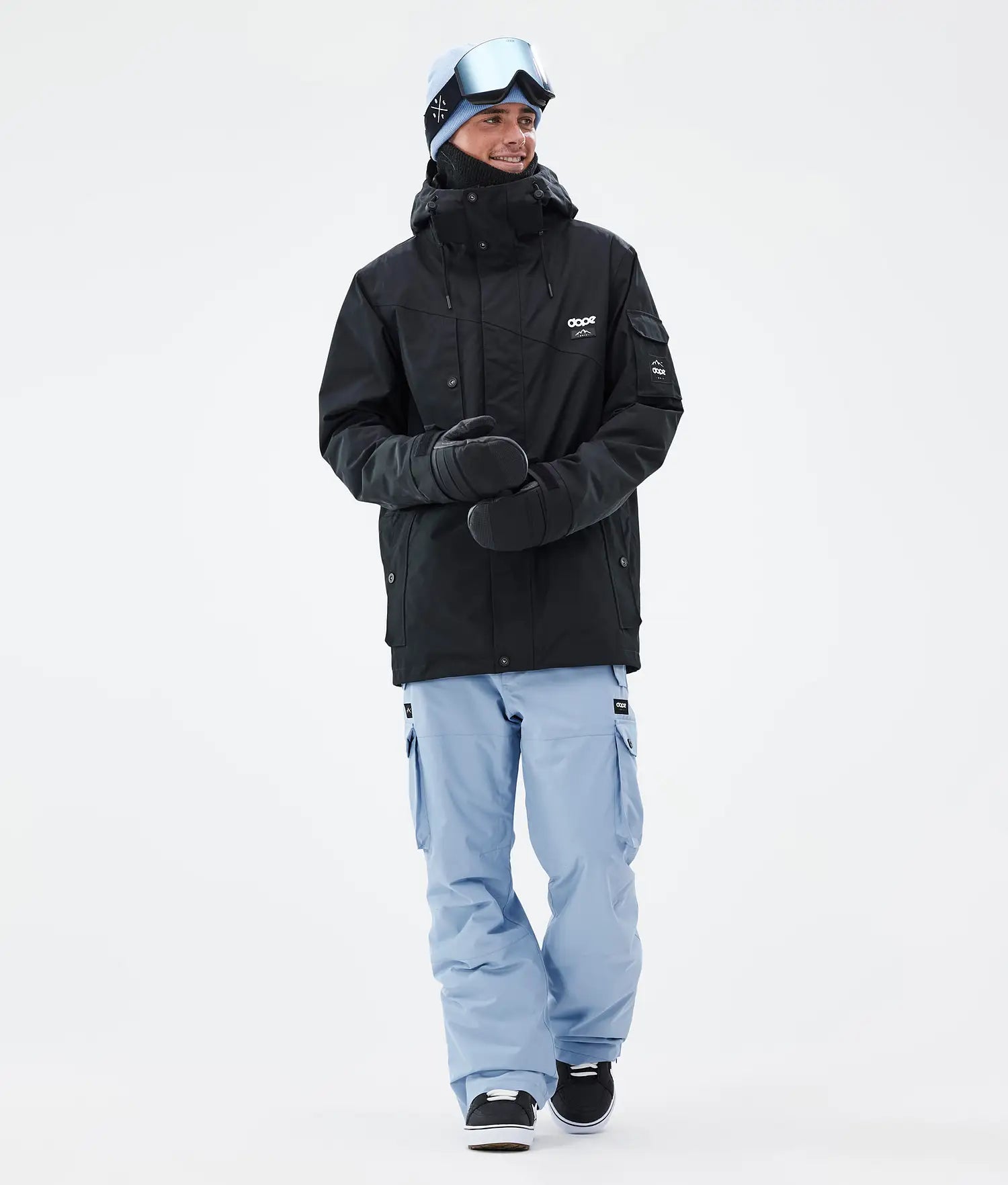 Iconic Snowboard Pants Men Light Blue