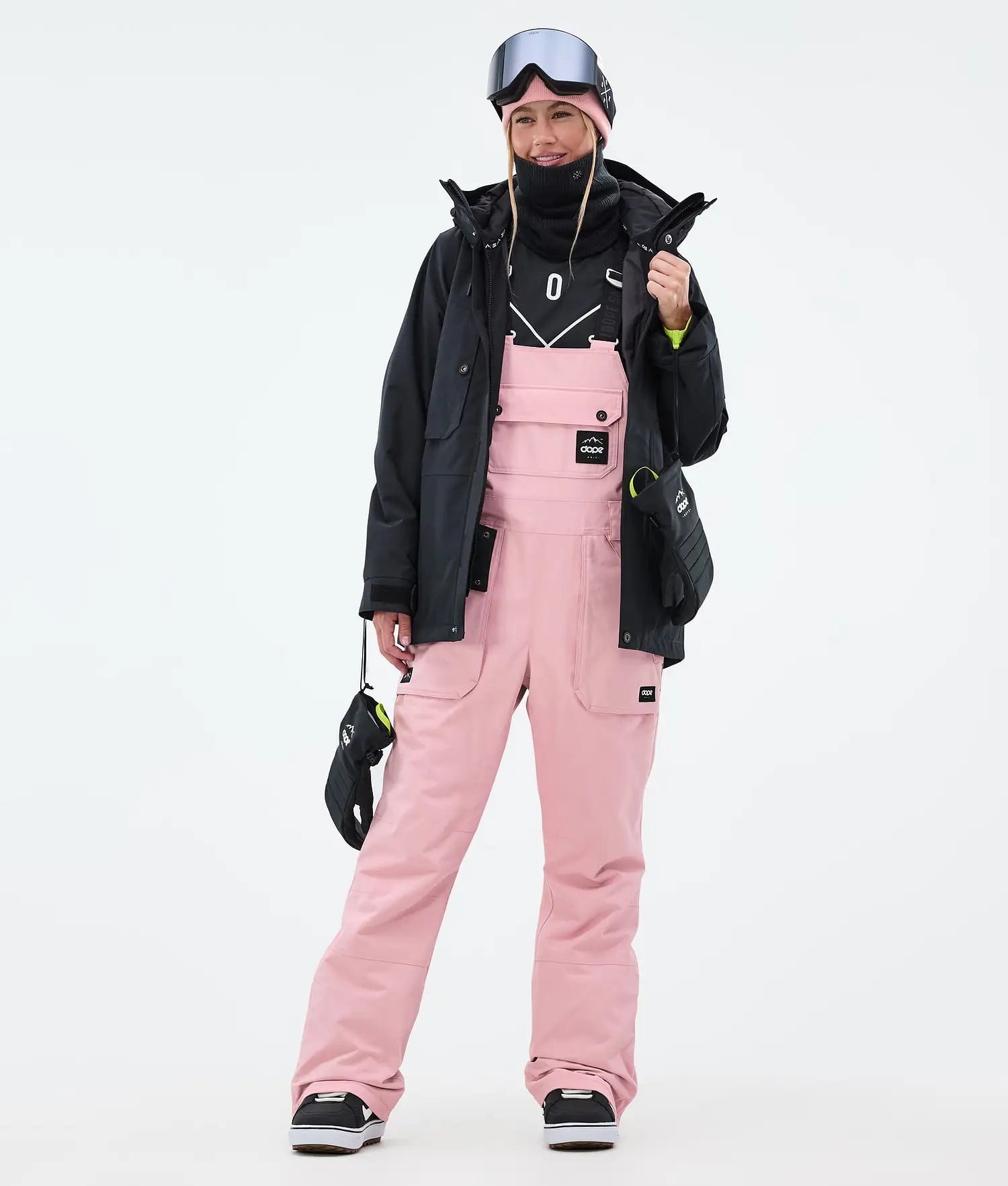 Notorious B.I.B W Snowboard Pants Women Soft Pink