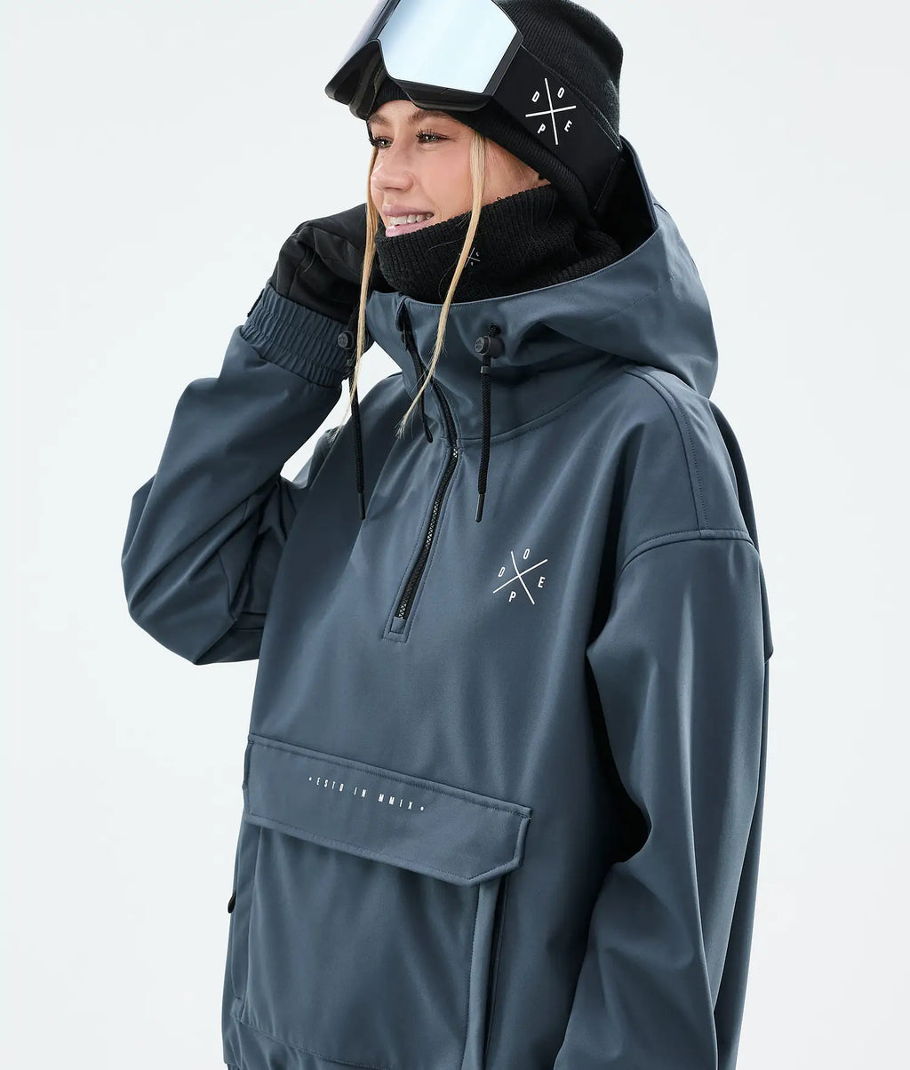 Cyclone W Snowboard Jacket Women Metal Blue