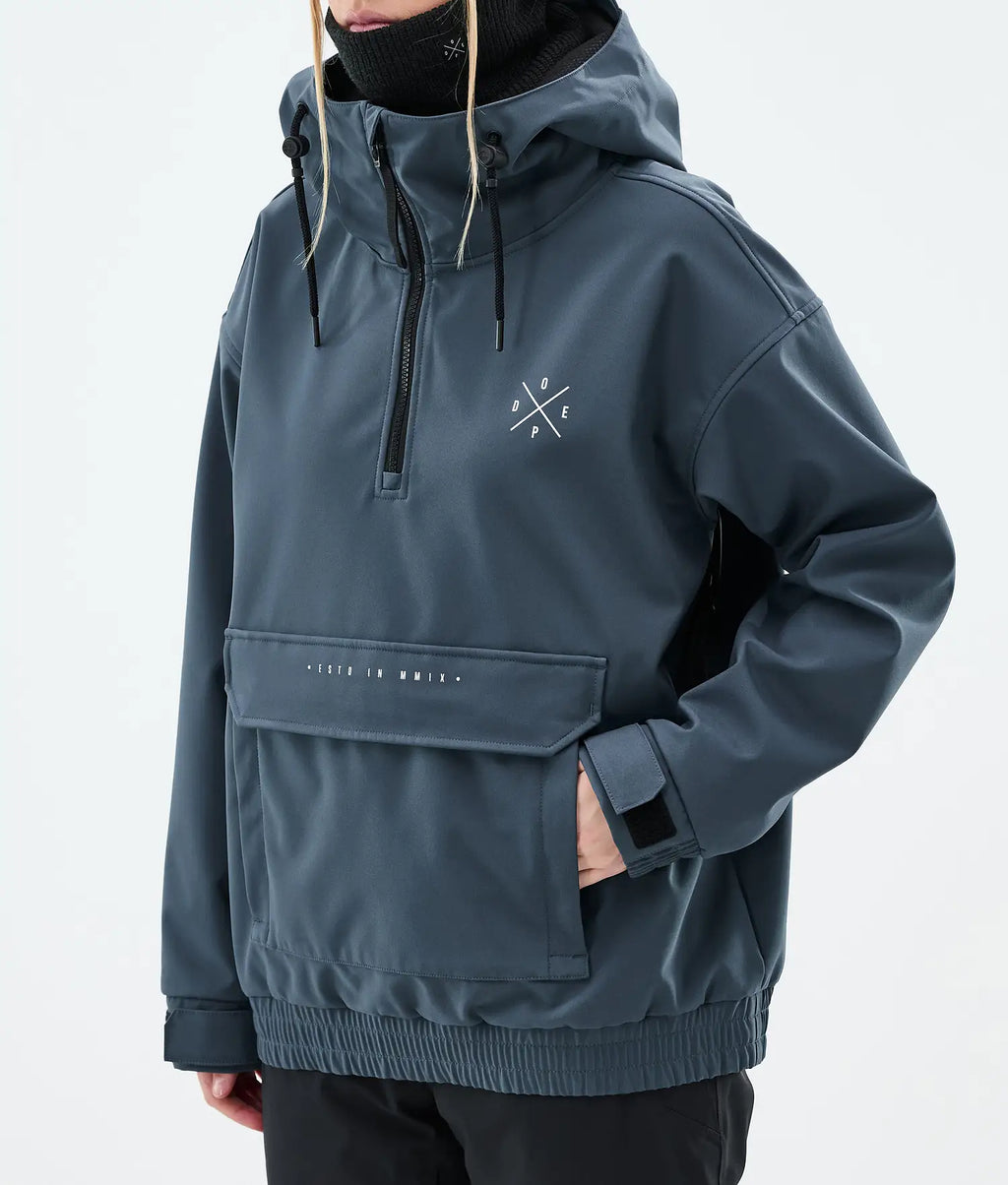 Cyclone W Snowboard Jacket Women Metal Blue