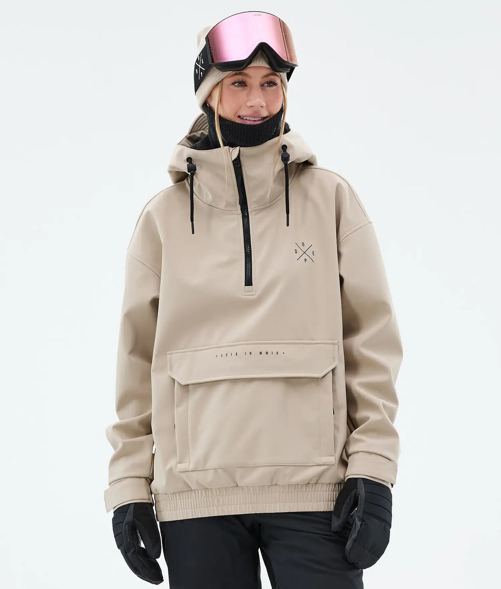 Cyclone W Snowboard Jacket Women Sand