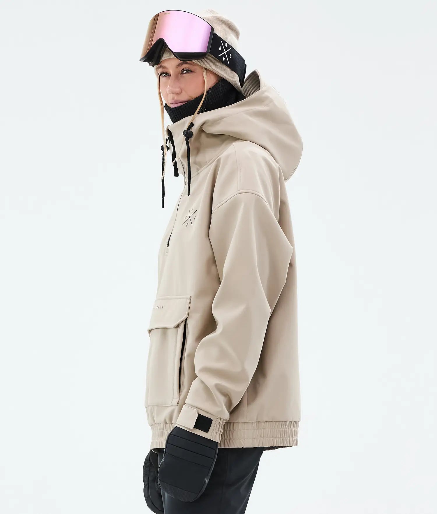 Cyclone W Snowboard Jacket Women Sand