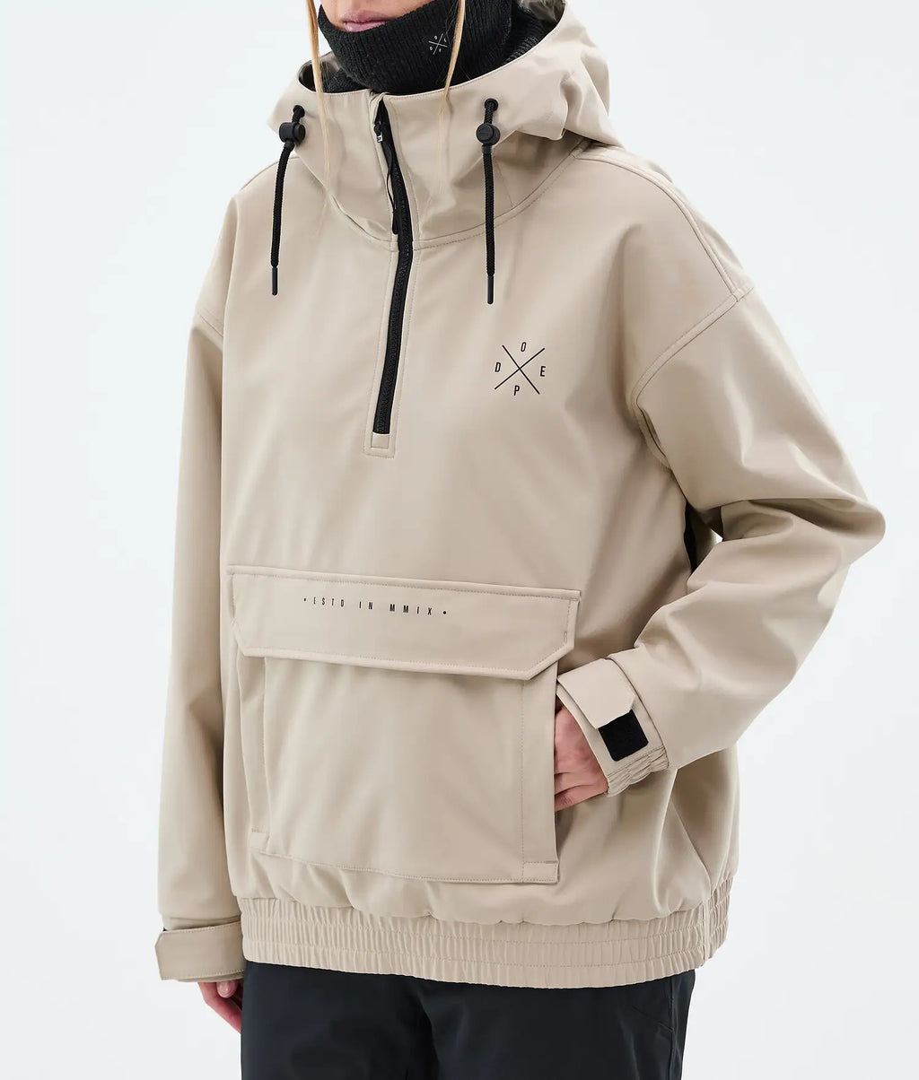 Cyclone W Snowboard Jacket Women Sand