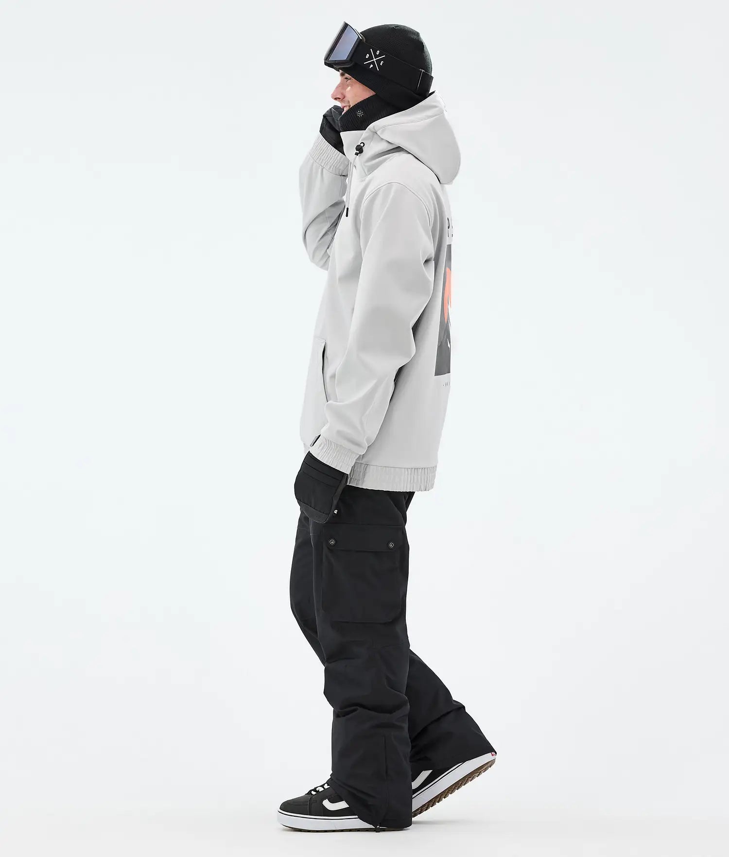 Yeti Snowboard Jacket Men Aphex Light Grey