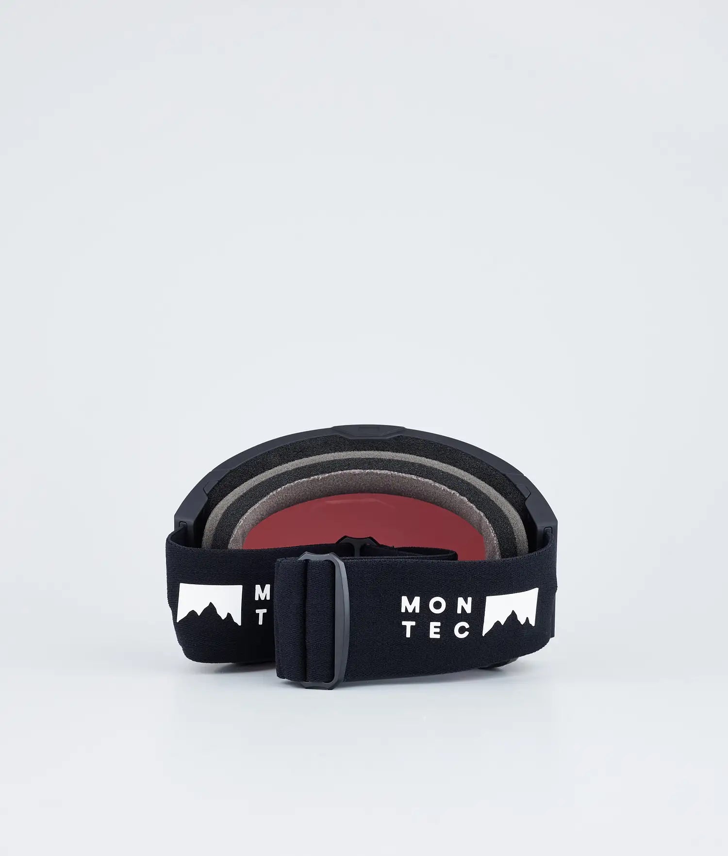 Scope Ski Goggles Black W/Black Moon Blue Mirror