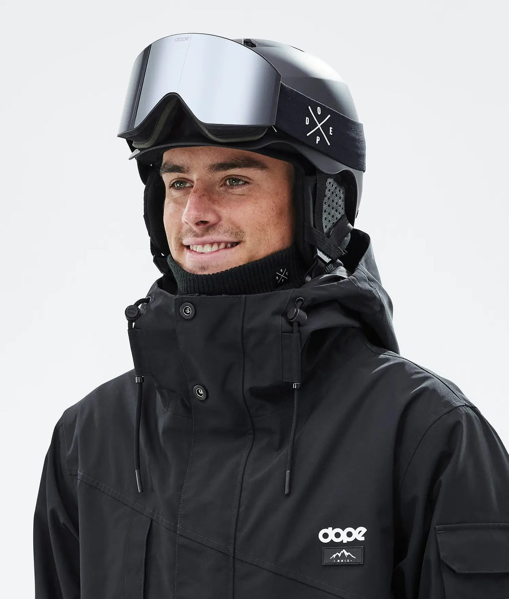 Watts Classic Ski Helmet X-Up Matte Black