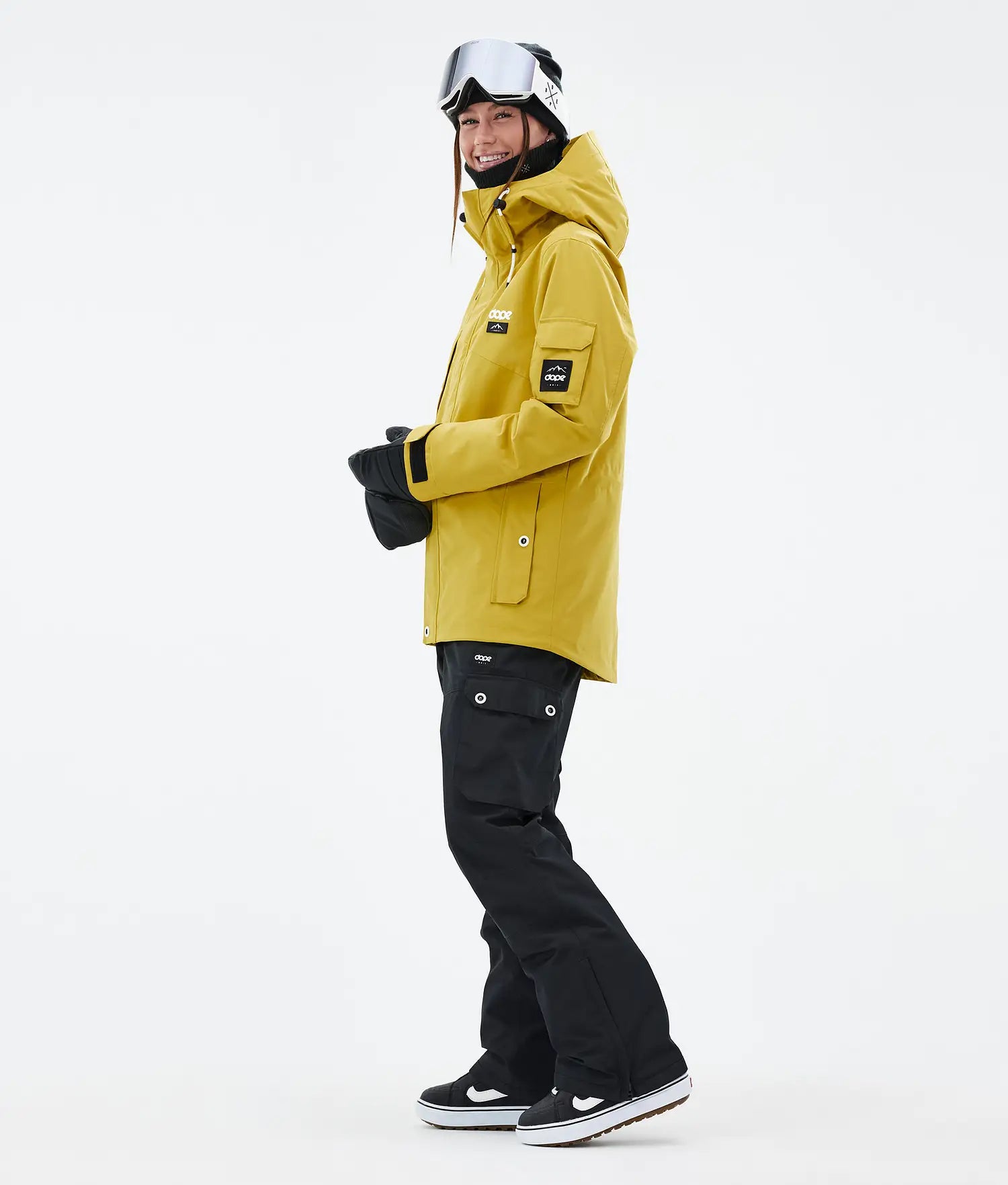 Adept W Snowboard Jacket Women Yellow