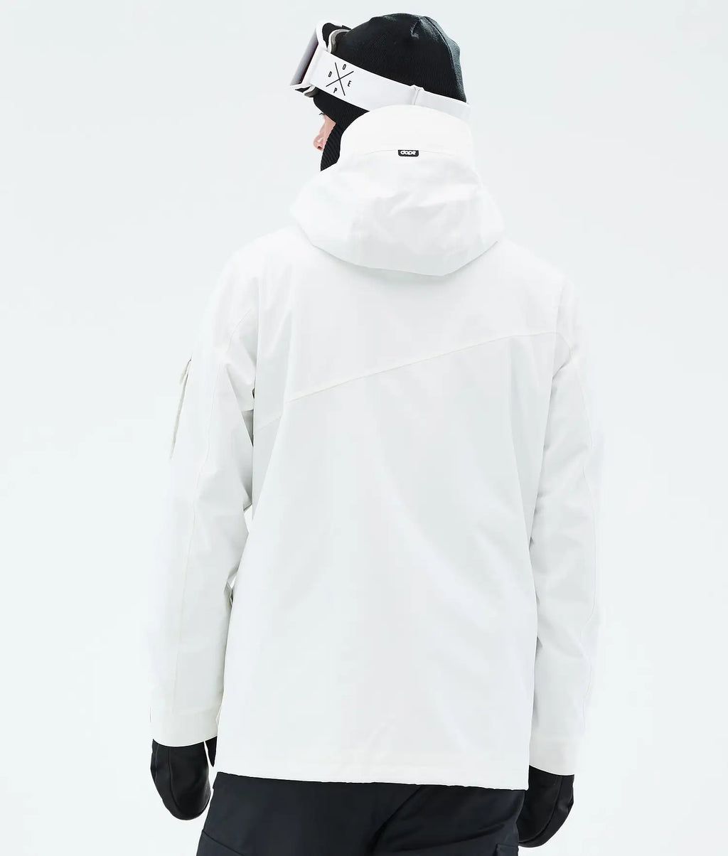 Adept Snowboard Jacket Men Whitish