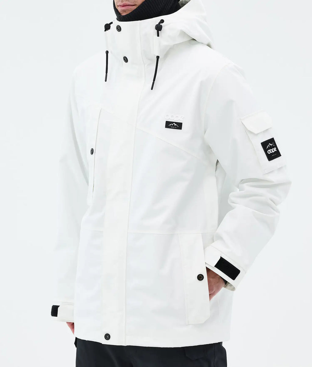 Adept Snowboard Jacket Men Whitish