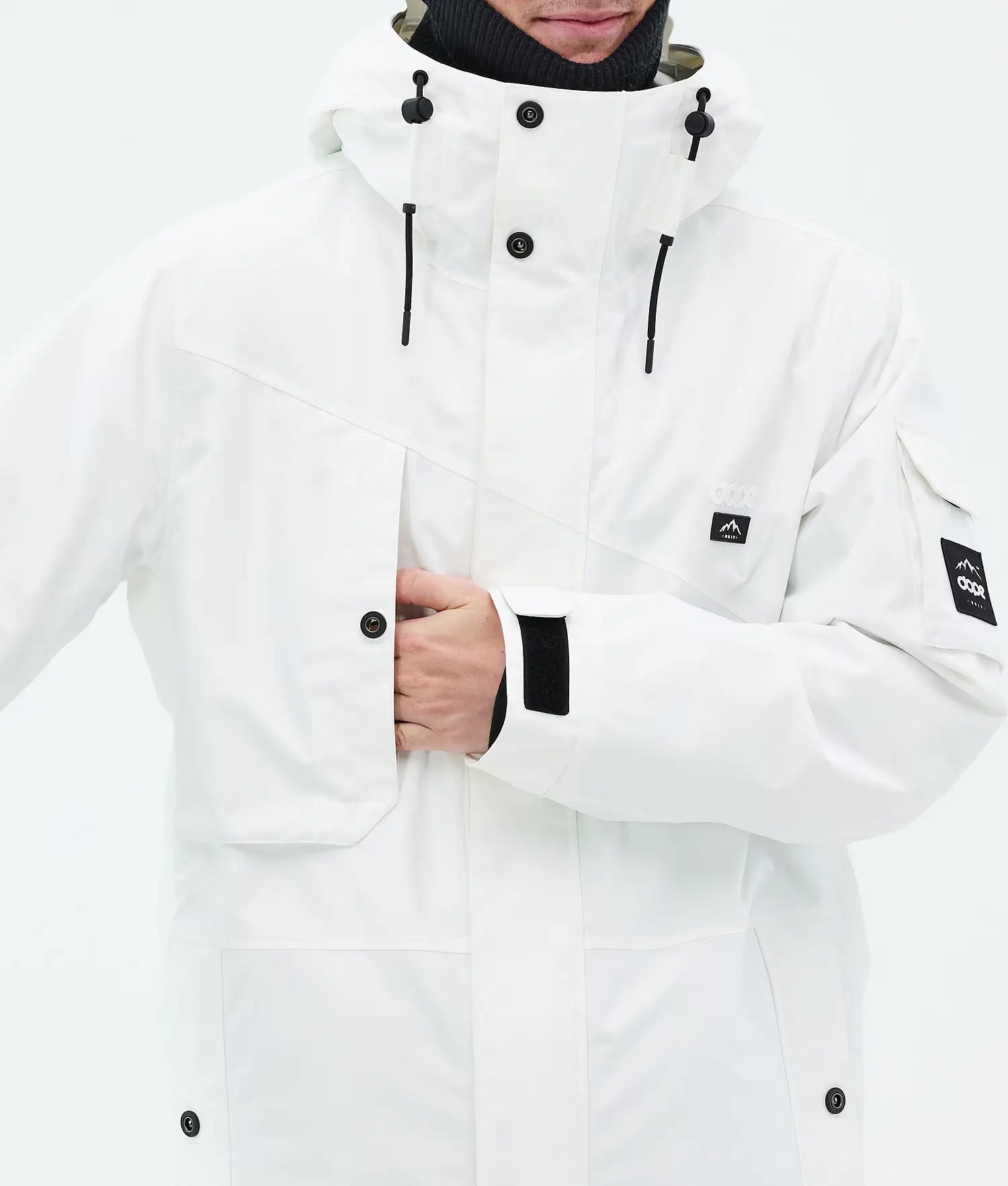 Adept Snowboard Jacket Men Whitish