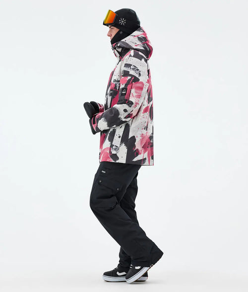 Adept Snowboard Jacket Men Doodle