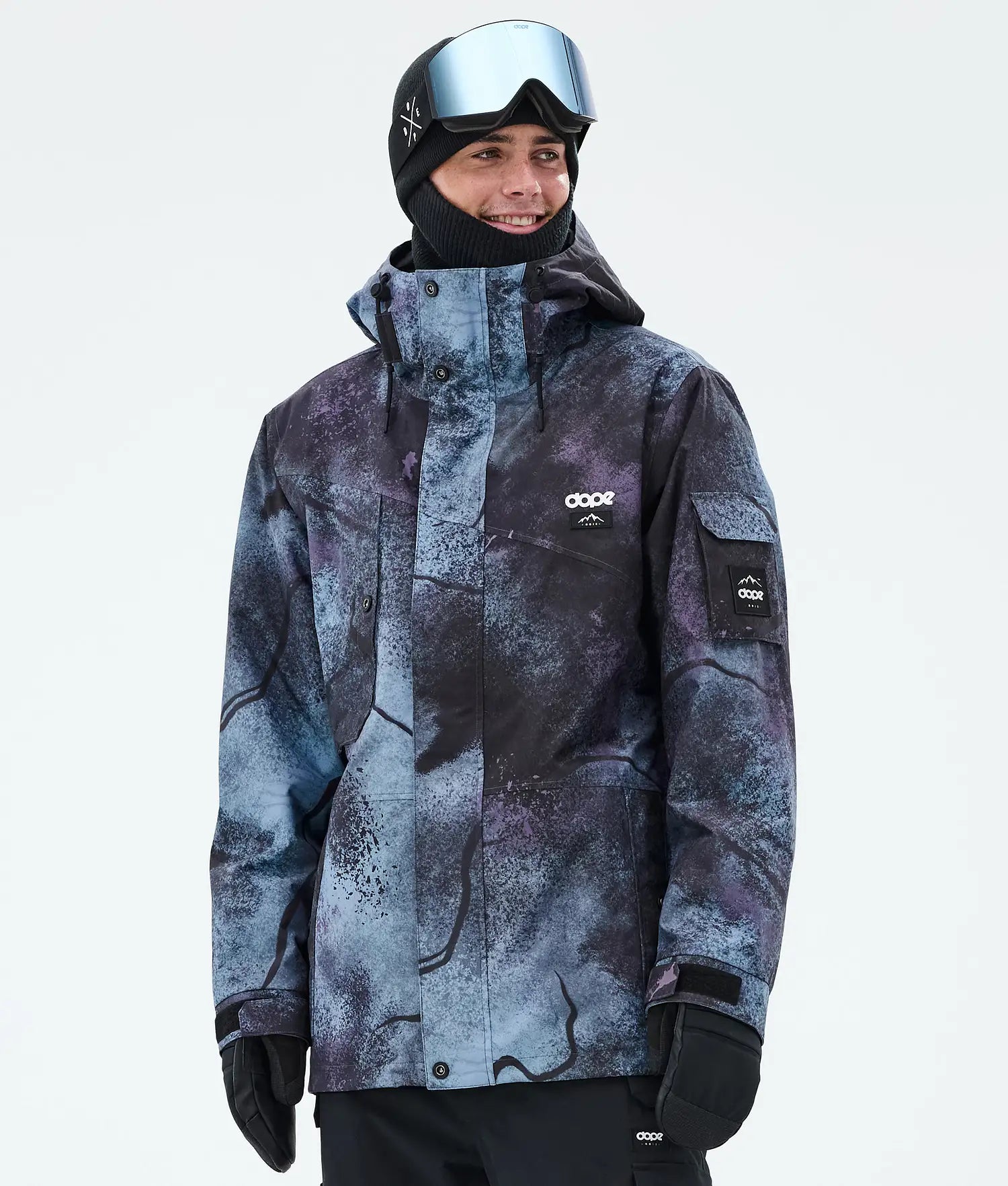 Adept Snowboard Jacket Men Jungle Purple