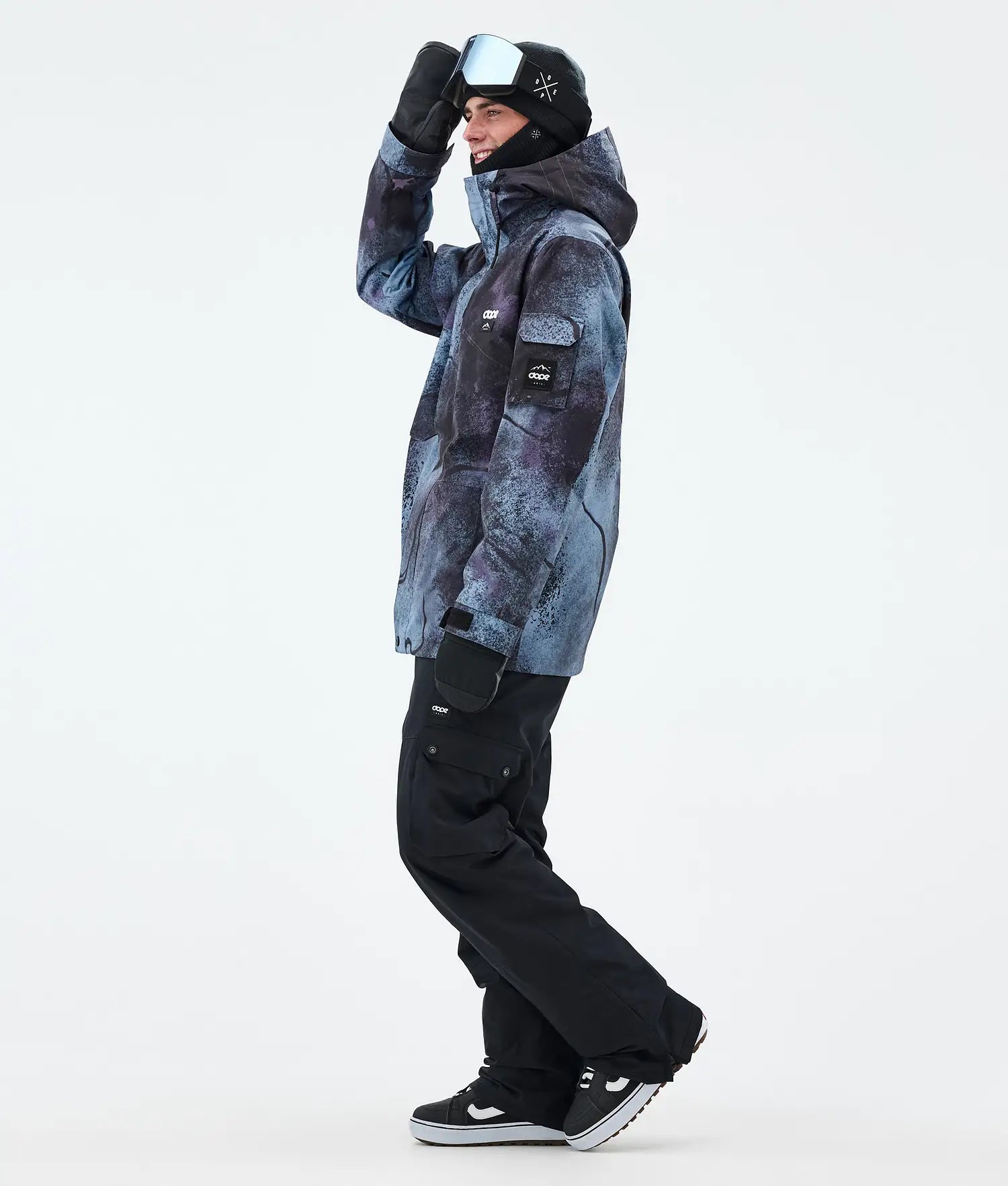Adept Snowboard Jacket Men Jungle Purple