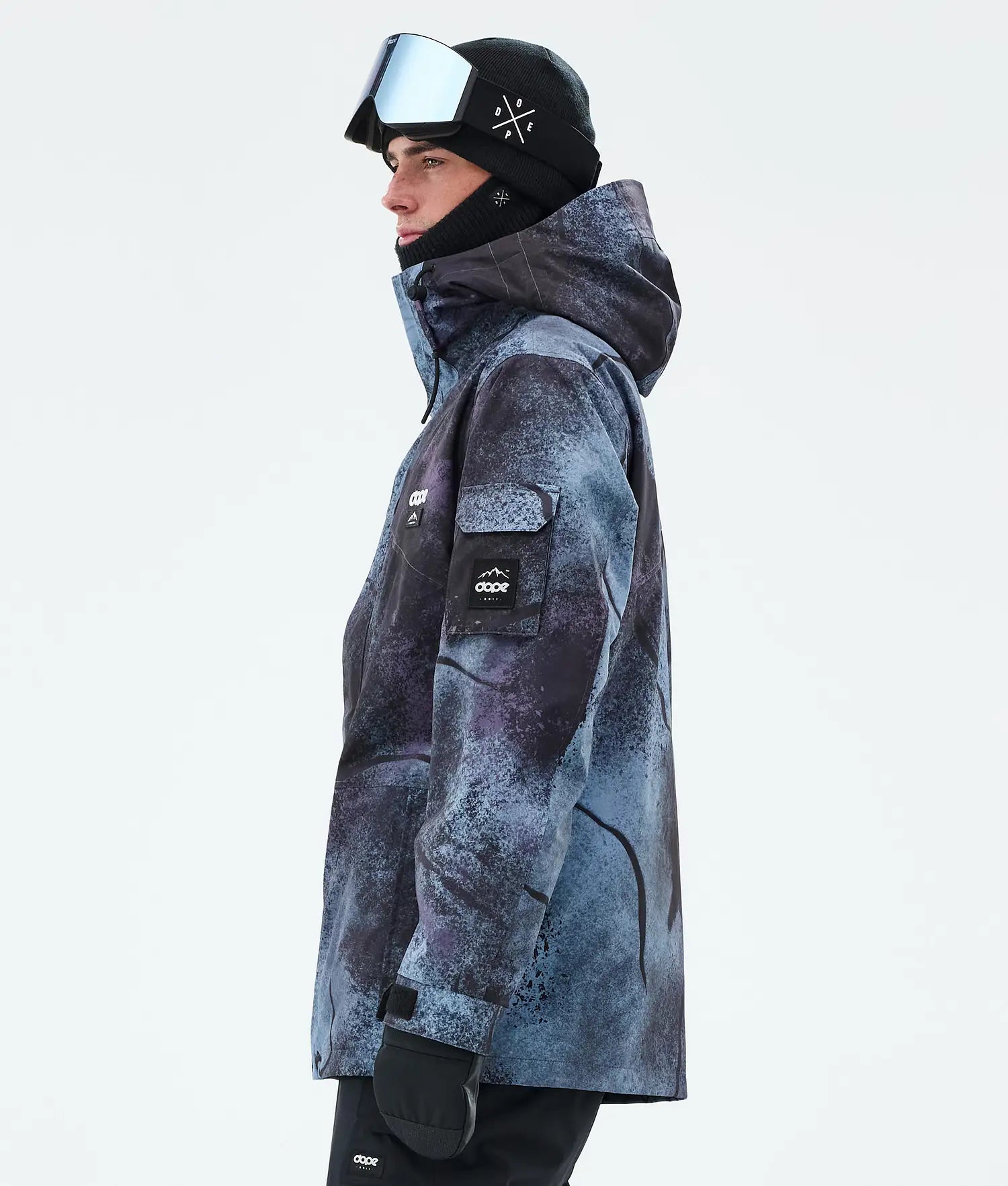 Adept Snowboard Jacket Men Jungle Purple