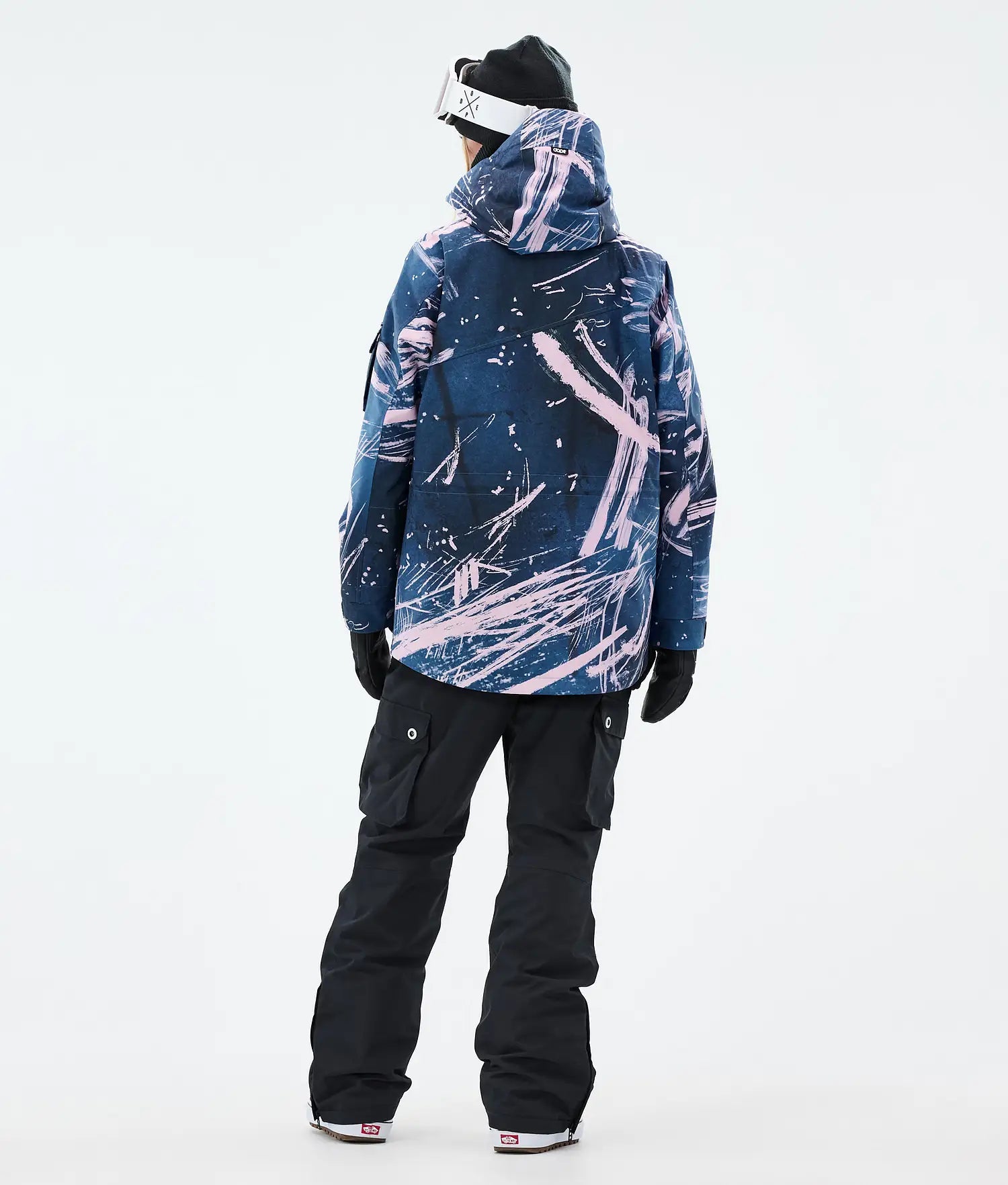 Adept W Snowboard Jacket Women Carvings Pink