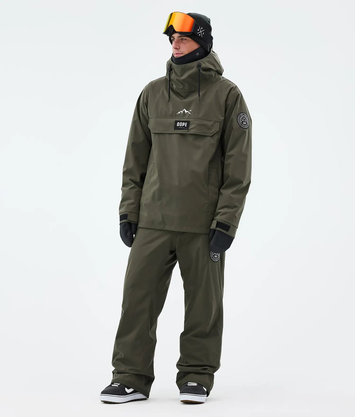 Blizzard Snowboard Pants Men Olive Green