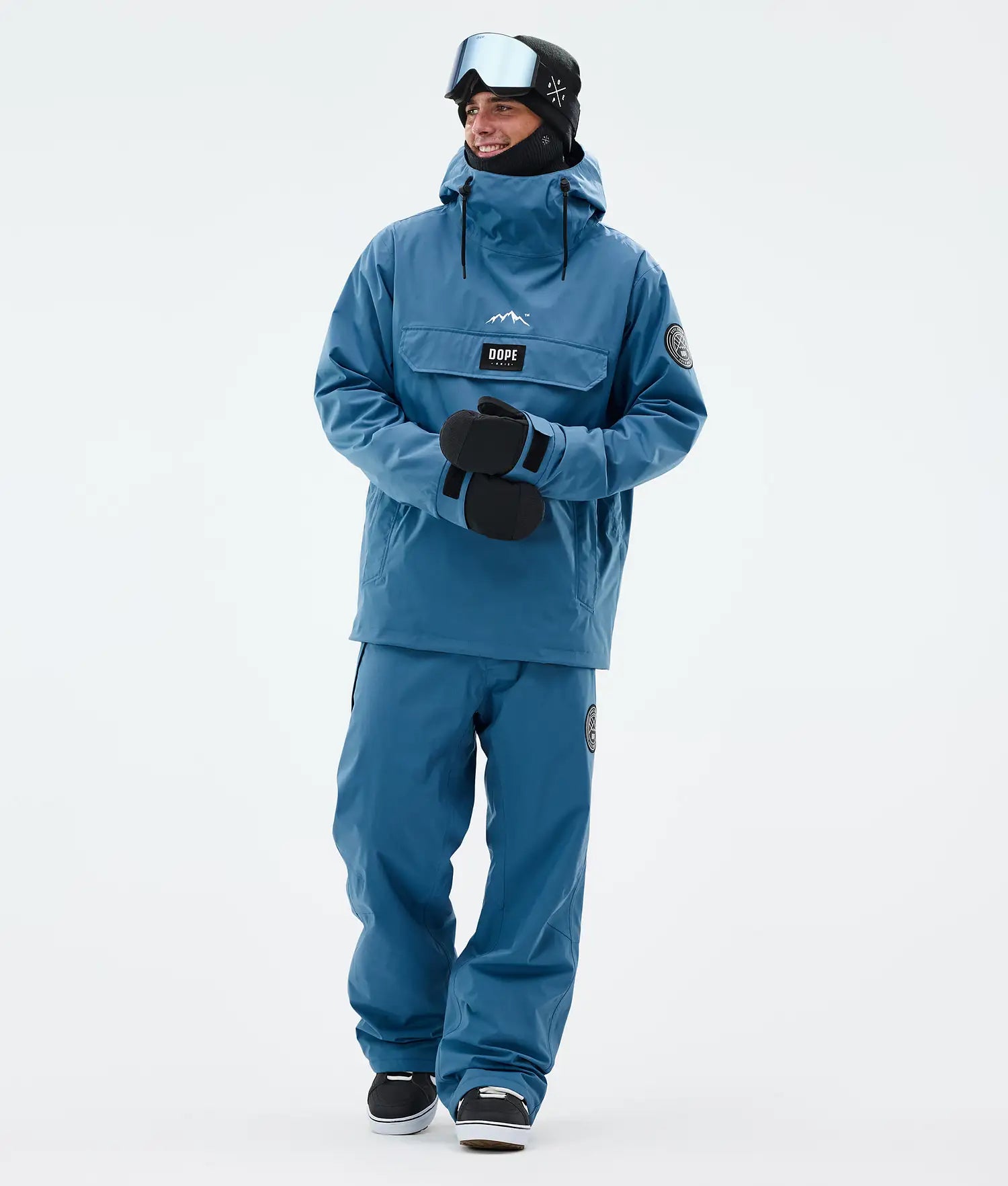 Blizzard Snowboard Pants Men Blue Steel