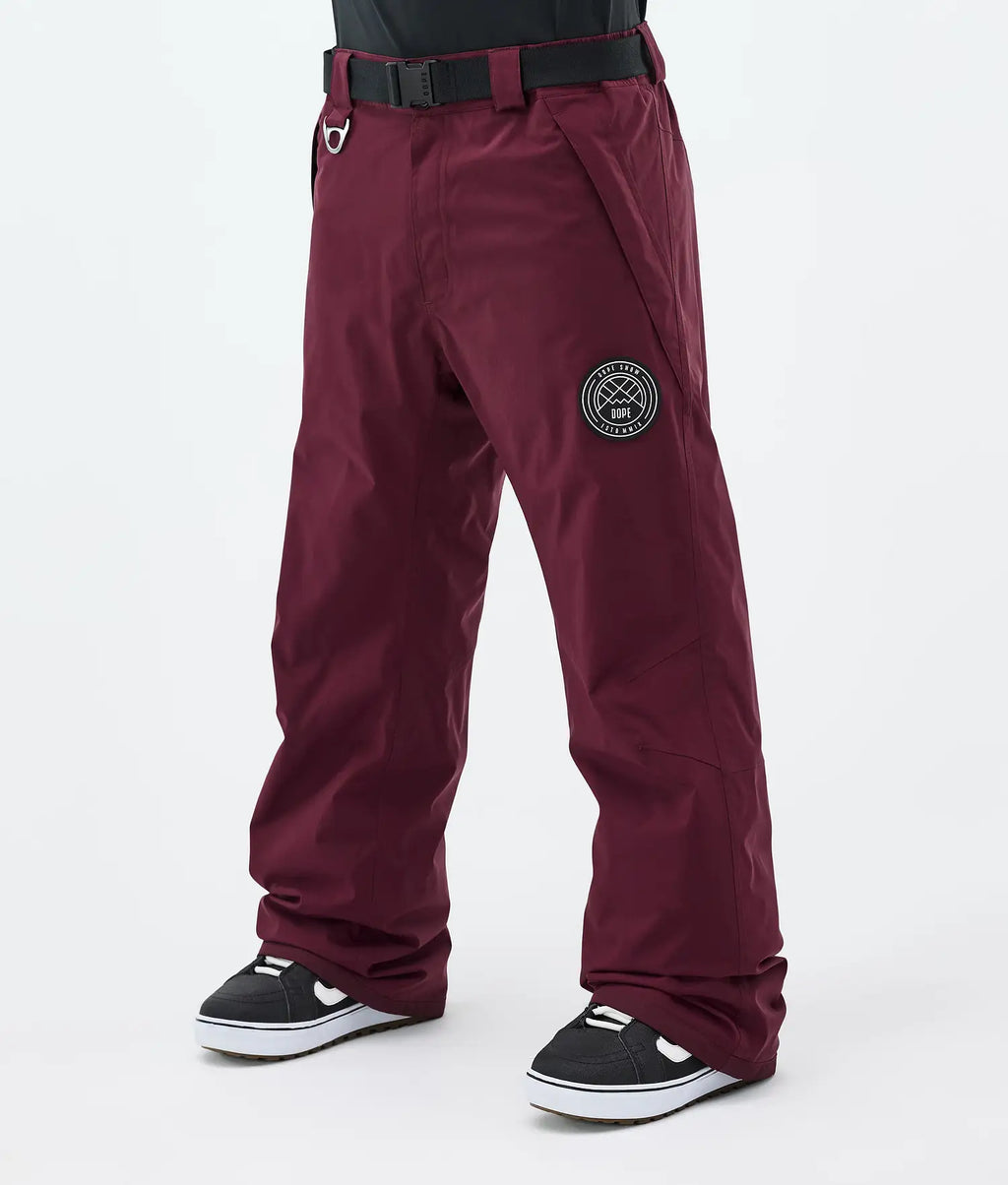 Blizzard Snowboard Pants Men Burgundy