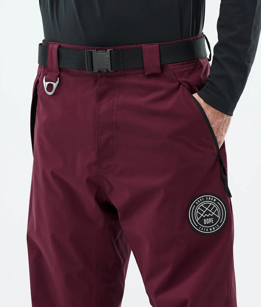 Blizzard Snowboard Pants Men Burgundy