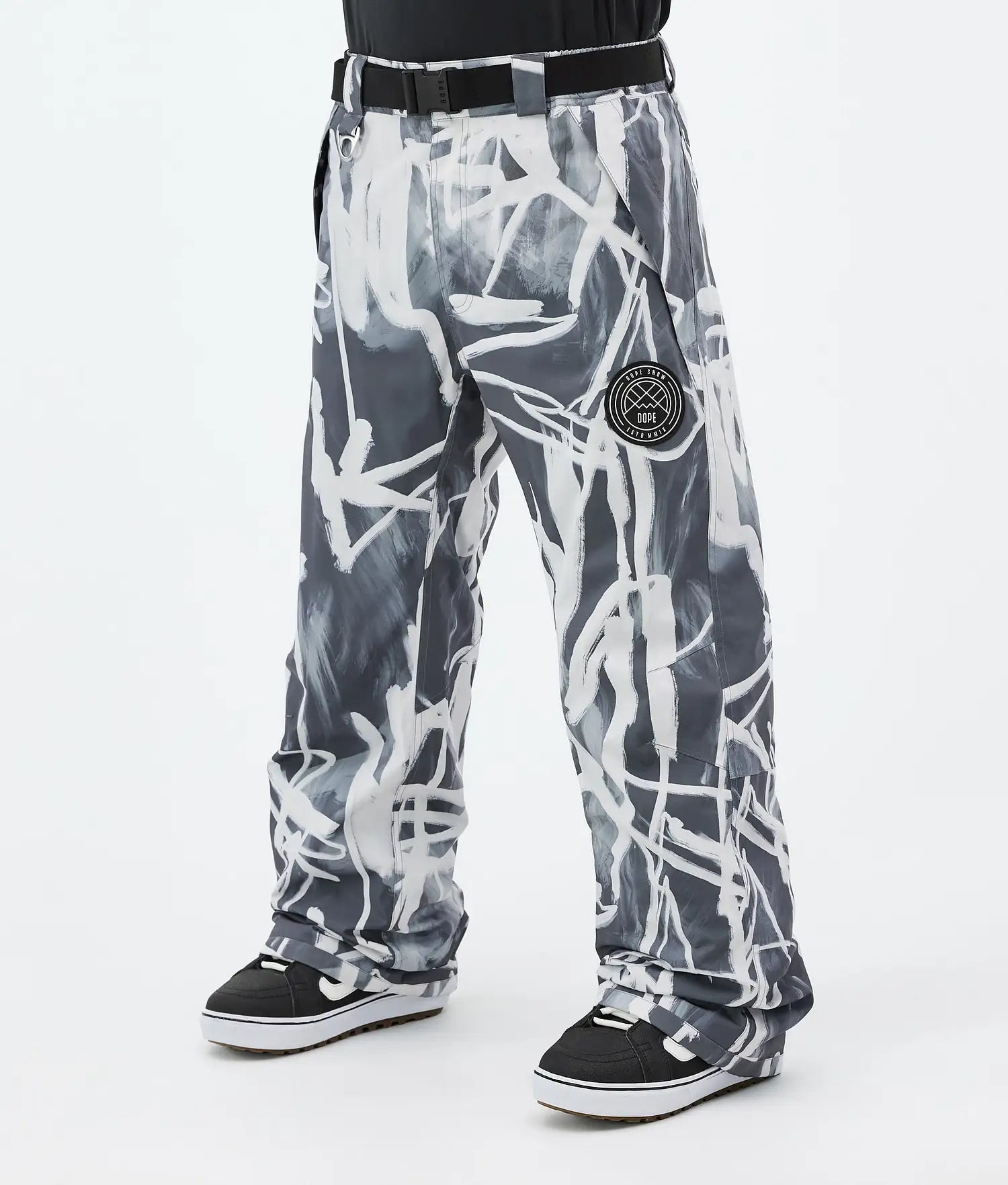 Blizzard Snowboard Pants Men Scribble Black